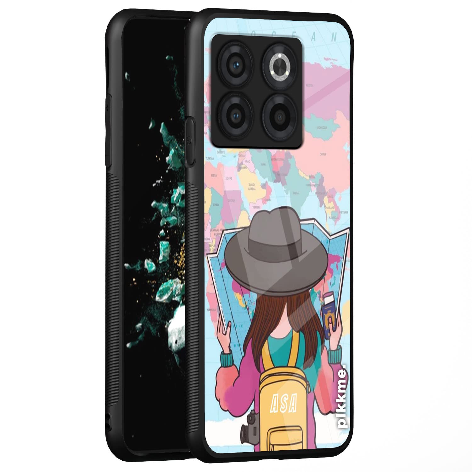 Pikkme Hybrid mobile back cover for OnePlus 10T 5G