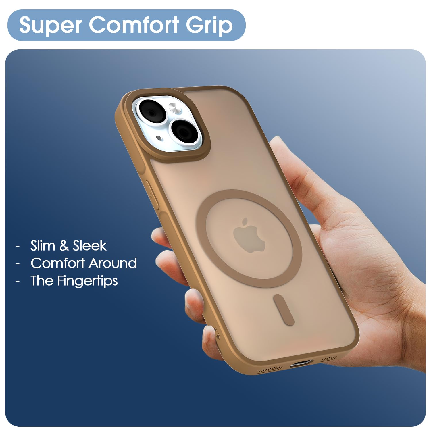 Pikkme iPhone 13 brown back cover – photo 6