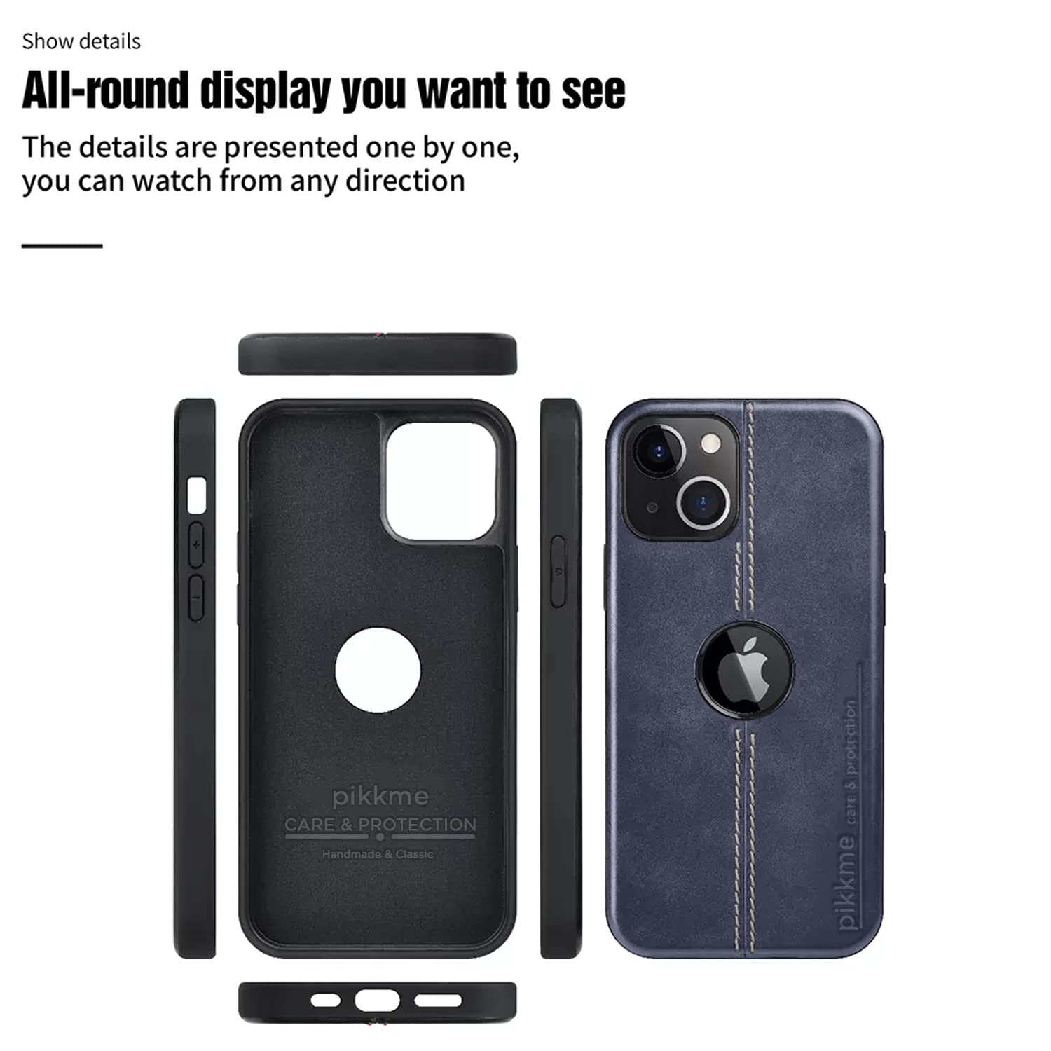 Blue mobile back cover for iPhone 13 – Pikkme – photo 6