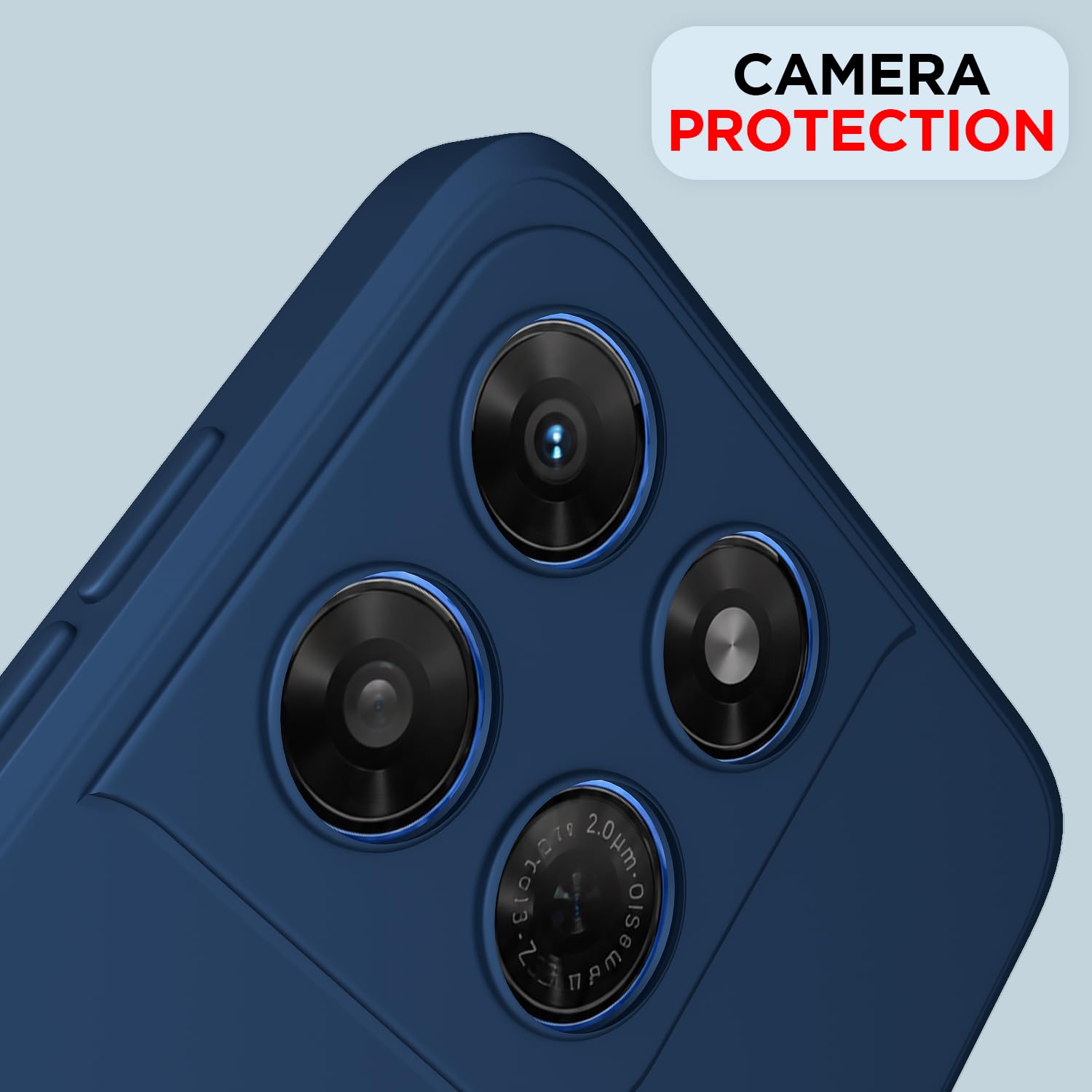 Pikkme Moto G37 Power 5G Matte blue mobile cover – photo 5