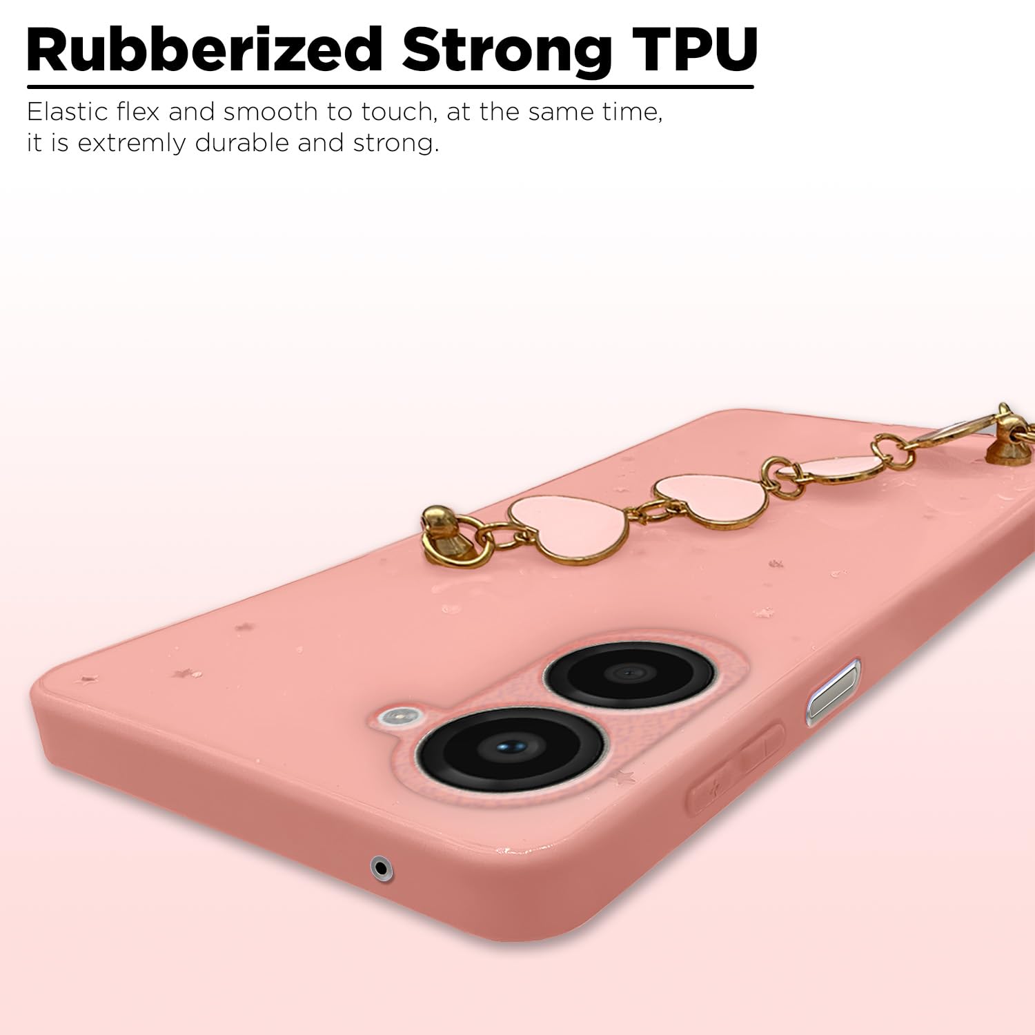 Pikkme Realme 10 Pro 5G Chain pink mobile back cover – photo 4