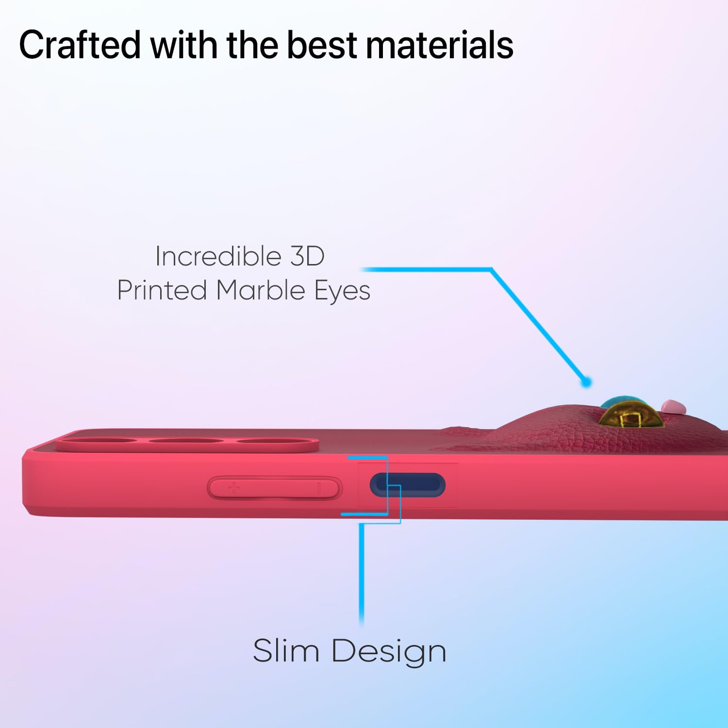 Samsung M17/A17/F17 5G back cover in pink by Pikkme – photo 3