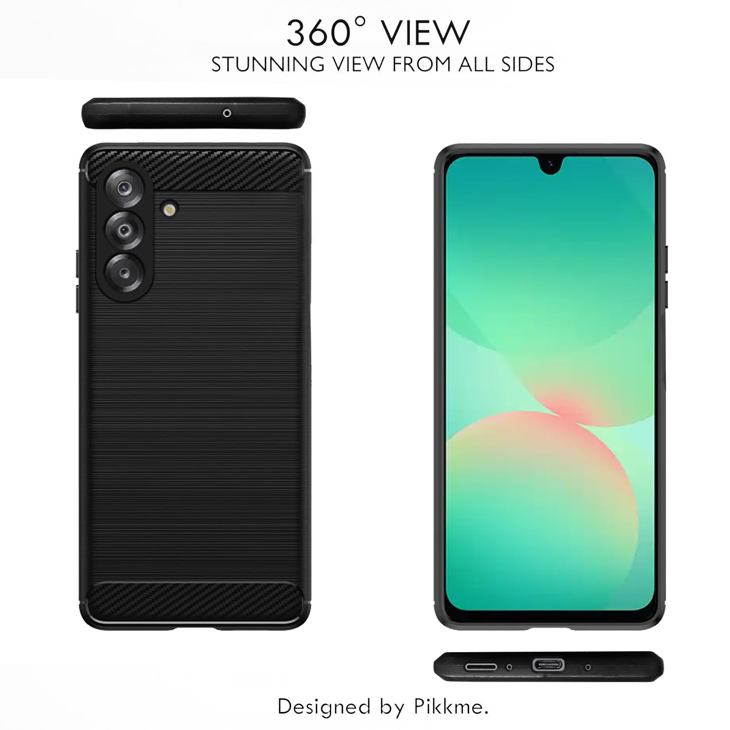 Pikkme black mobile cover for Samsung A26 5G – photo 3