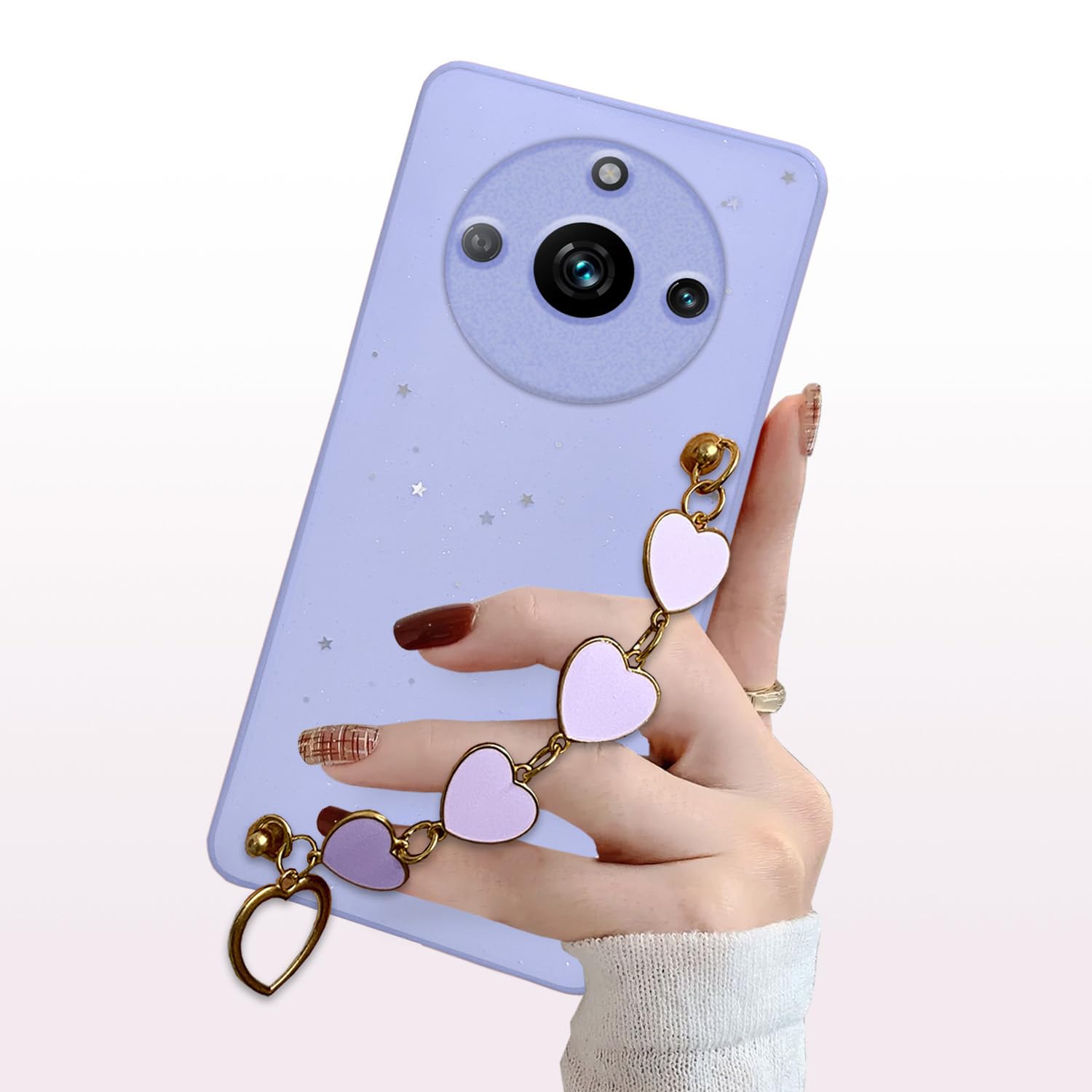 Pikkme purple Chain back cover for Realme 11 Pro/11 Pro Plus 5G/Narzo 60 Pro 5G – photo 3