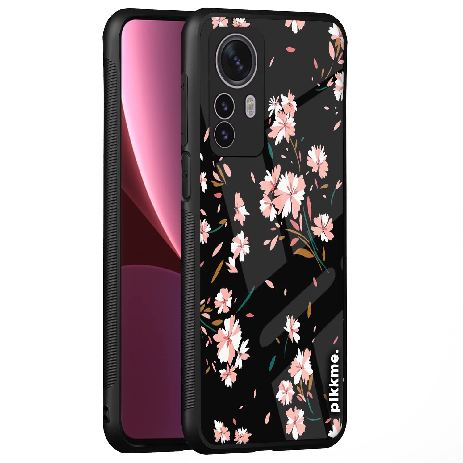 Mi 12 Pro 5G Flower back cover by Pikkme