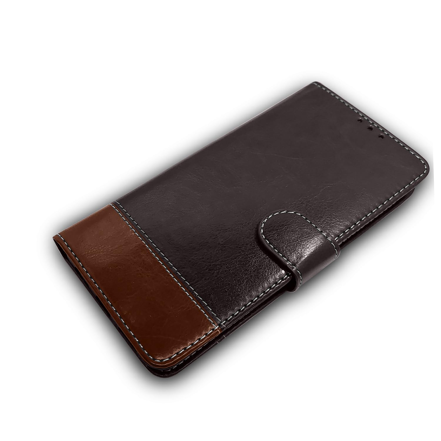 Coffee & brown wallet flip cover for iQOO Z9x 5G – Pikkme – photo 3