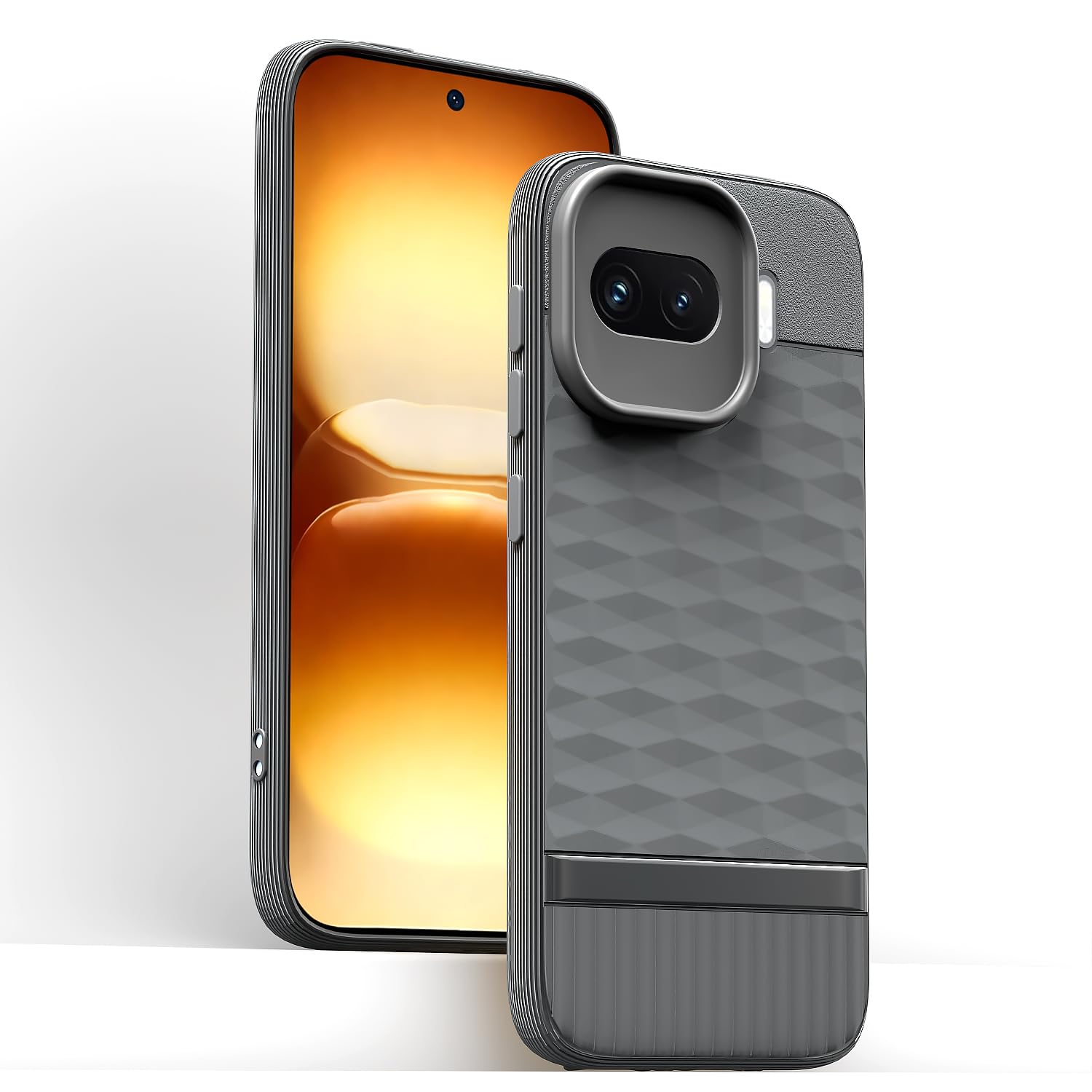 Grey mobile cover for iQOO 15R 5G – Pikkme – photo 2