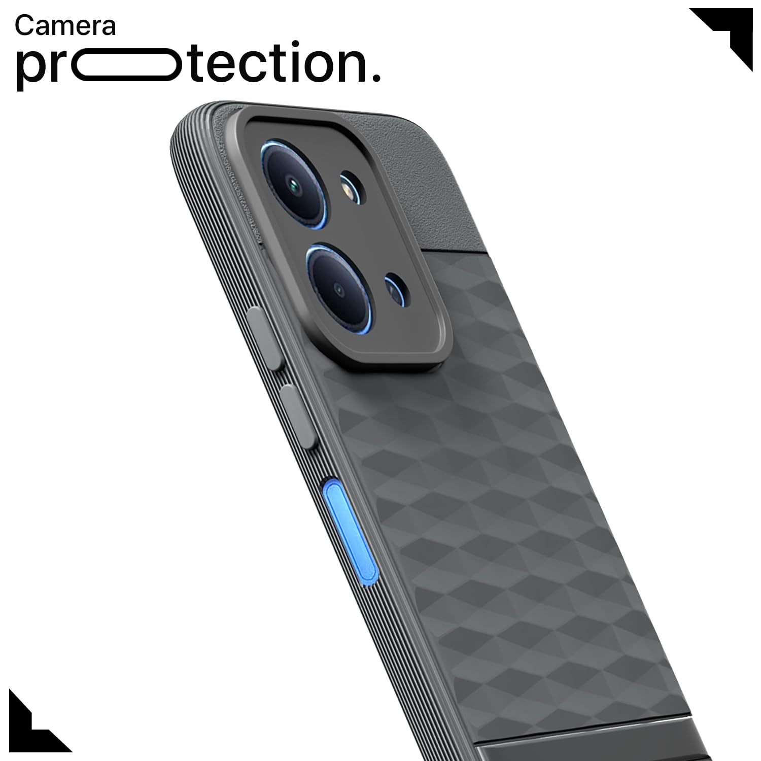 Pikkme Redmi 15C 5G grey phone cover – photo 5
