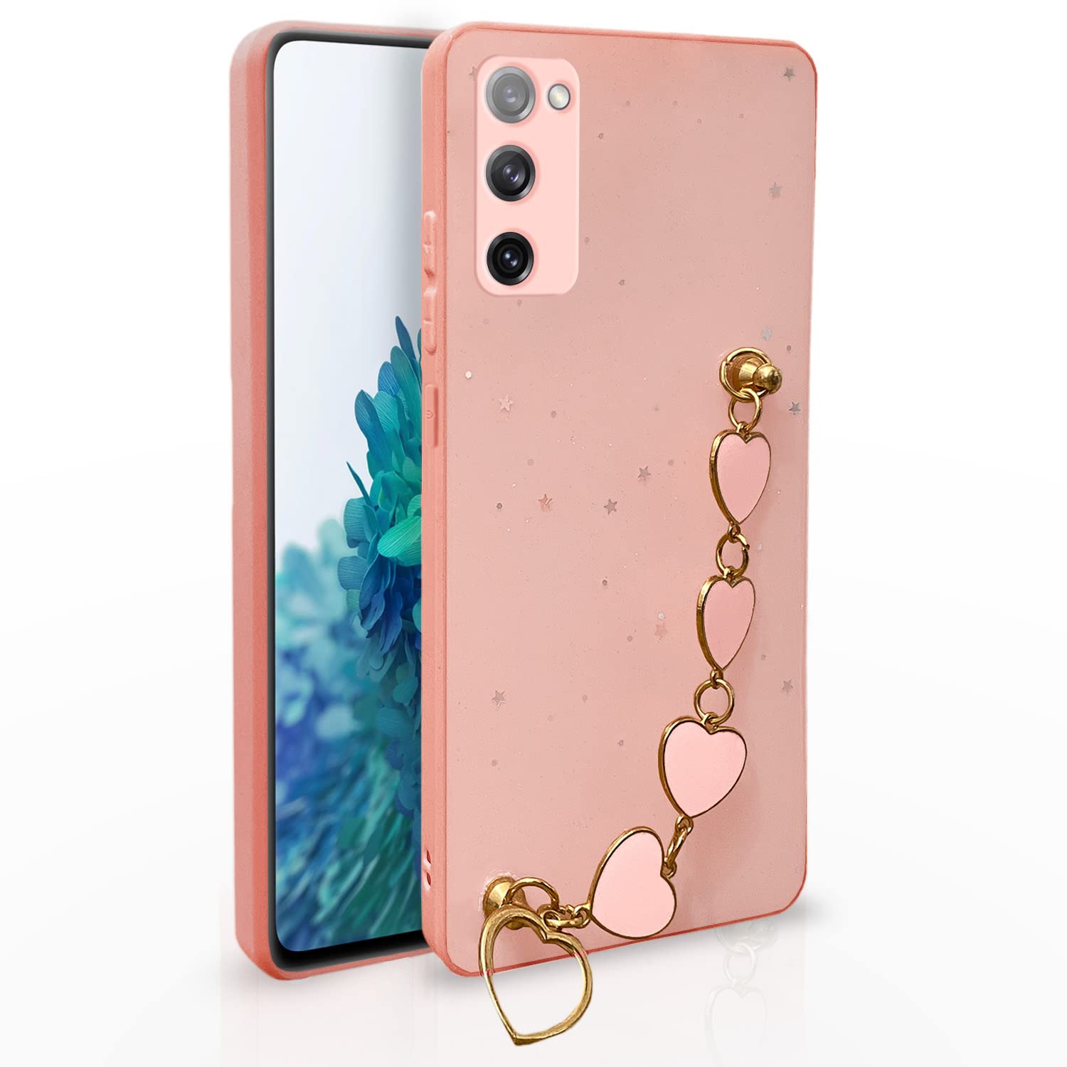 Samsung S20 FE/S20 FE 5G back cover in pink by Pikkme