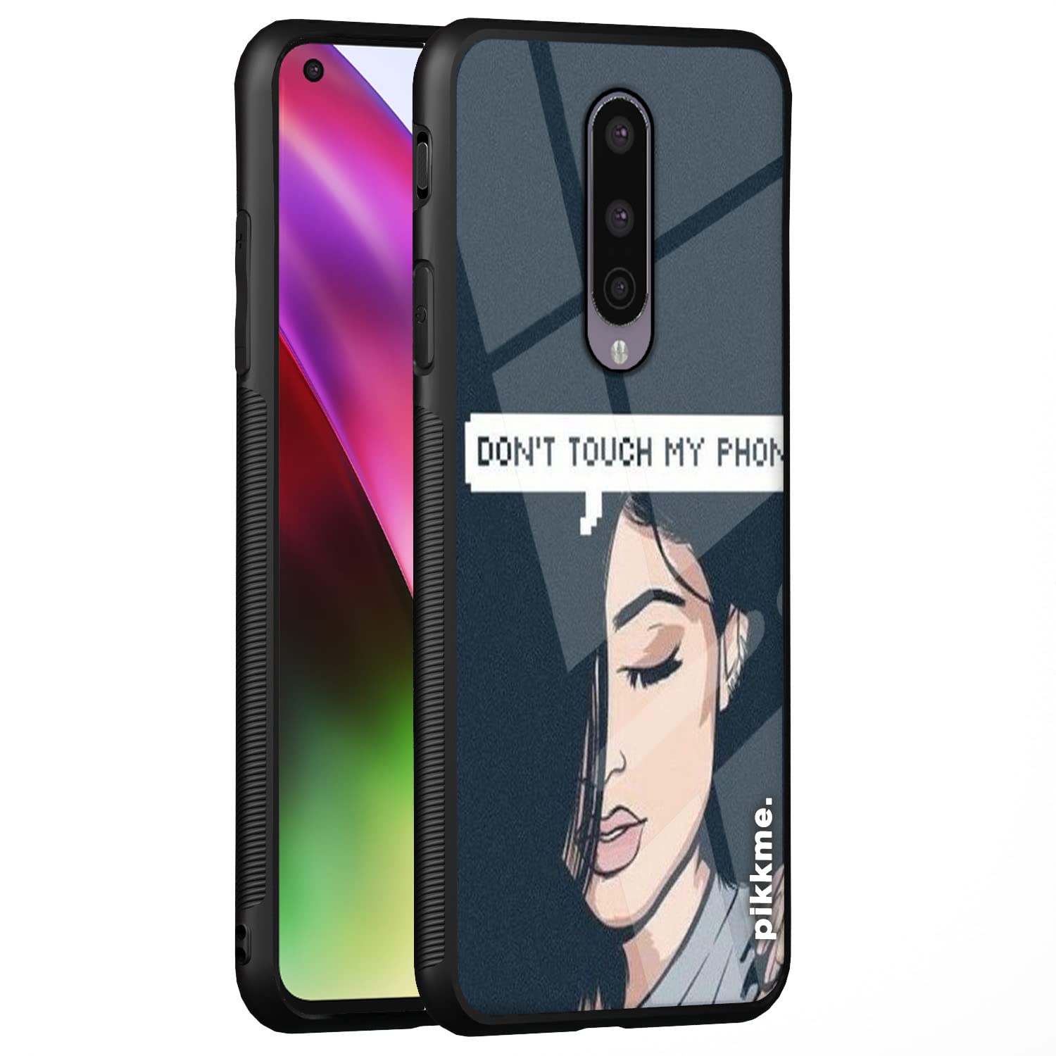 OnePlus 8 Hybrid mobile back cover by Pikkme