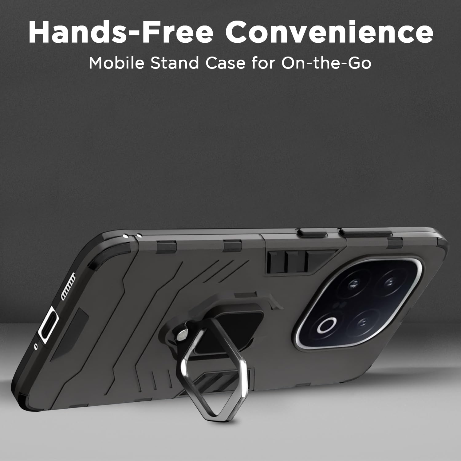 Pikkme iQOO 13 5G black mobile cover – photo 6