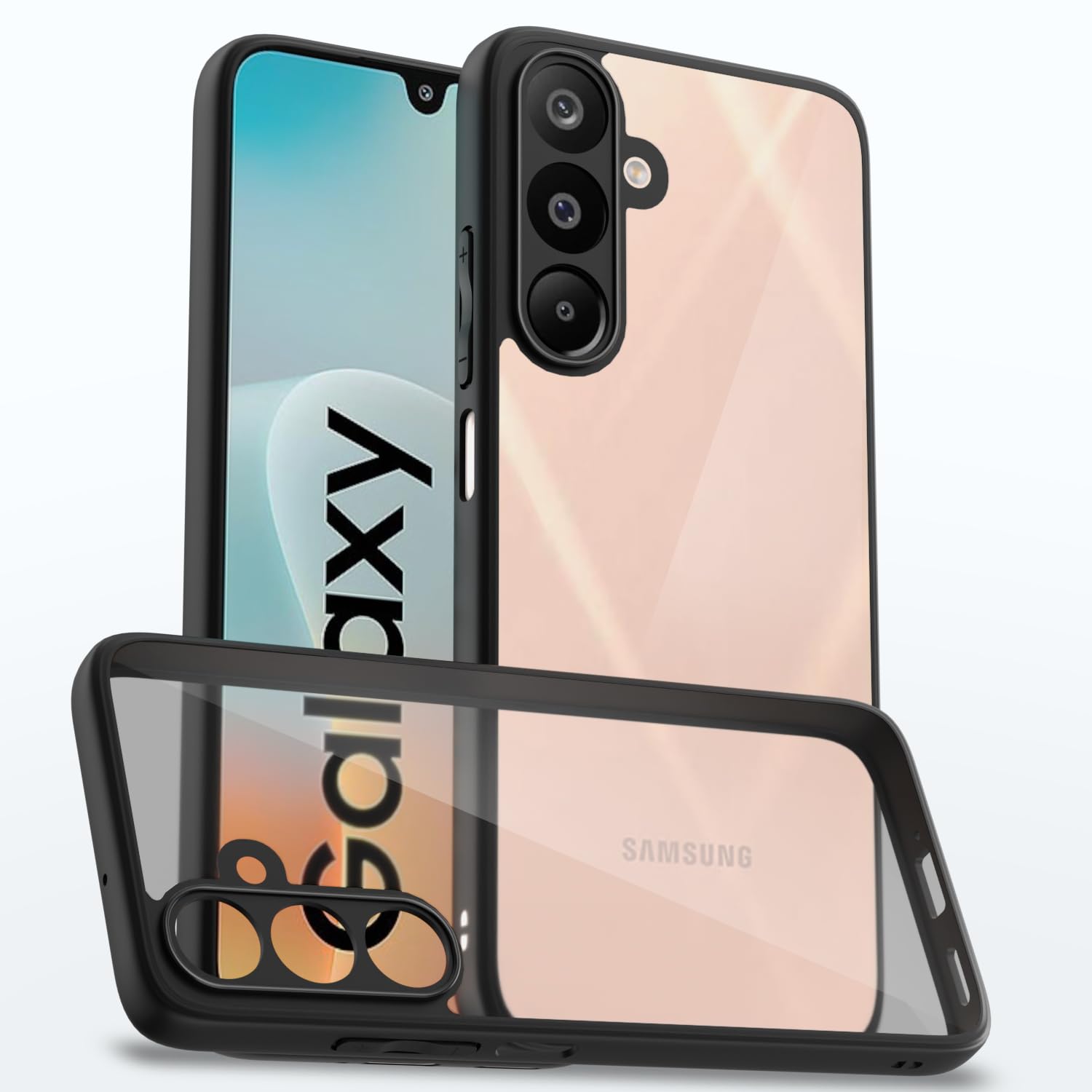 Pikkme Samsung M16 5G black mobile cover
