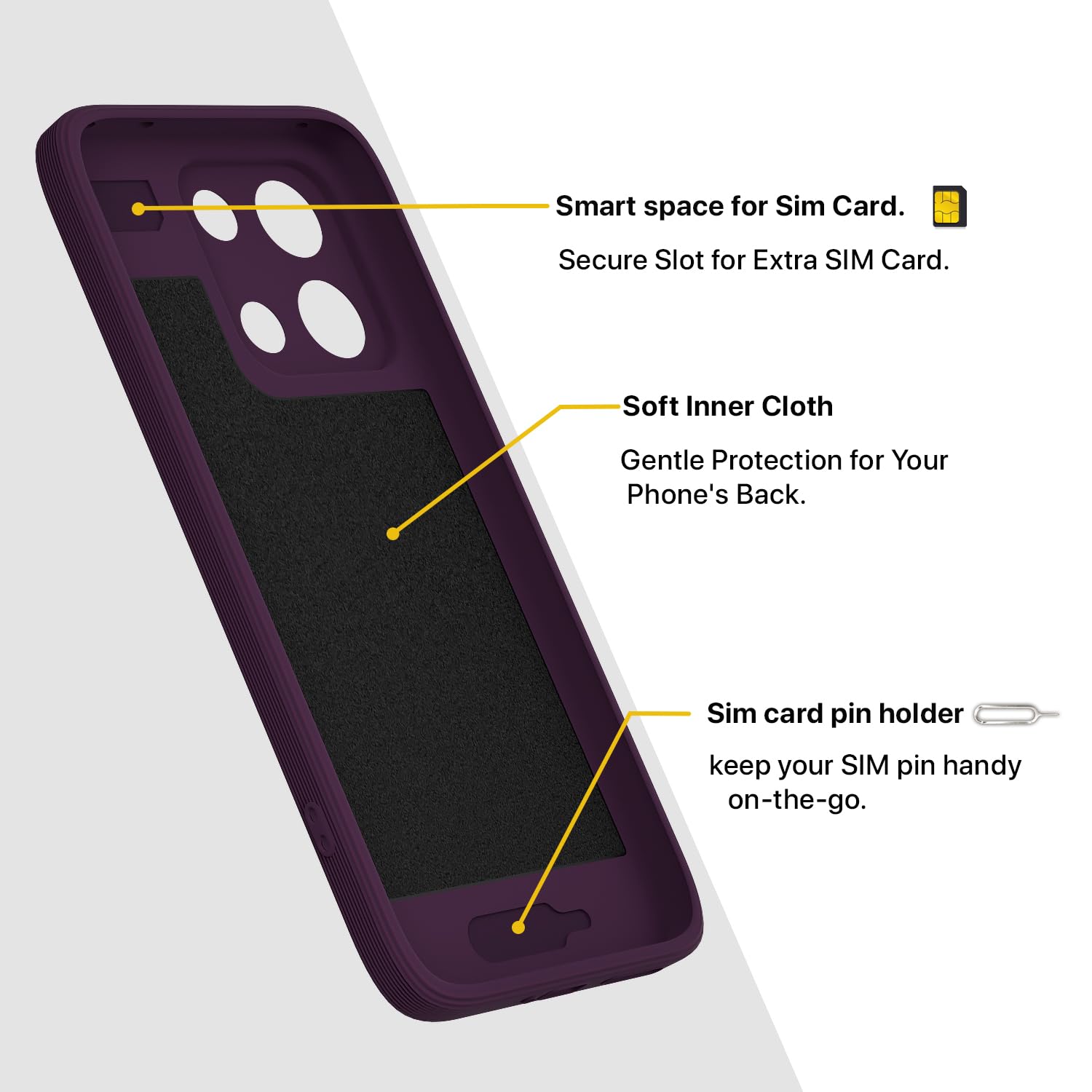 Purple phone cover for OnePlus Nord 6 5G – Pikkme – photo 6