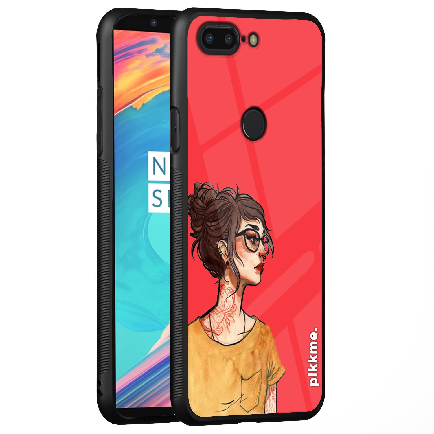 Pikkme mobile back cover for OnePlus 5T
