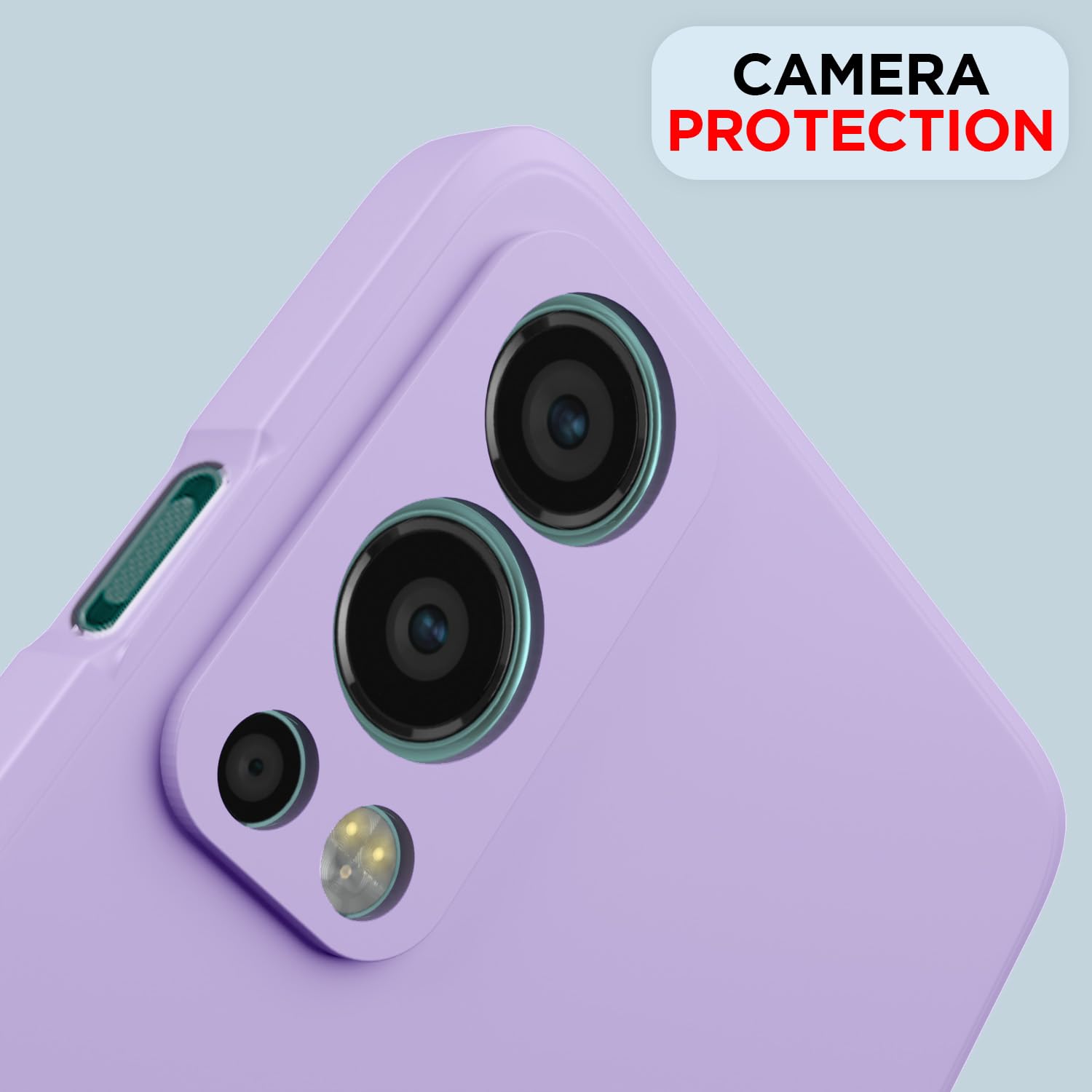 Pikkme Oneplus Nord 2 5G Liquid Silicone Back Cover | Purple