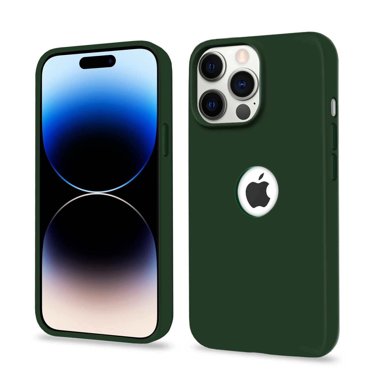 iPhone 14 Pro Max back cover in atrovirens by Pikkme