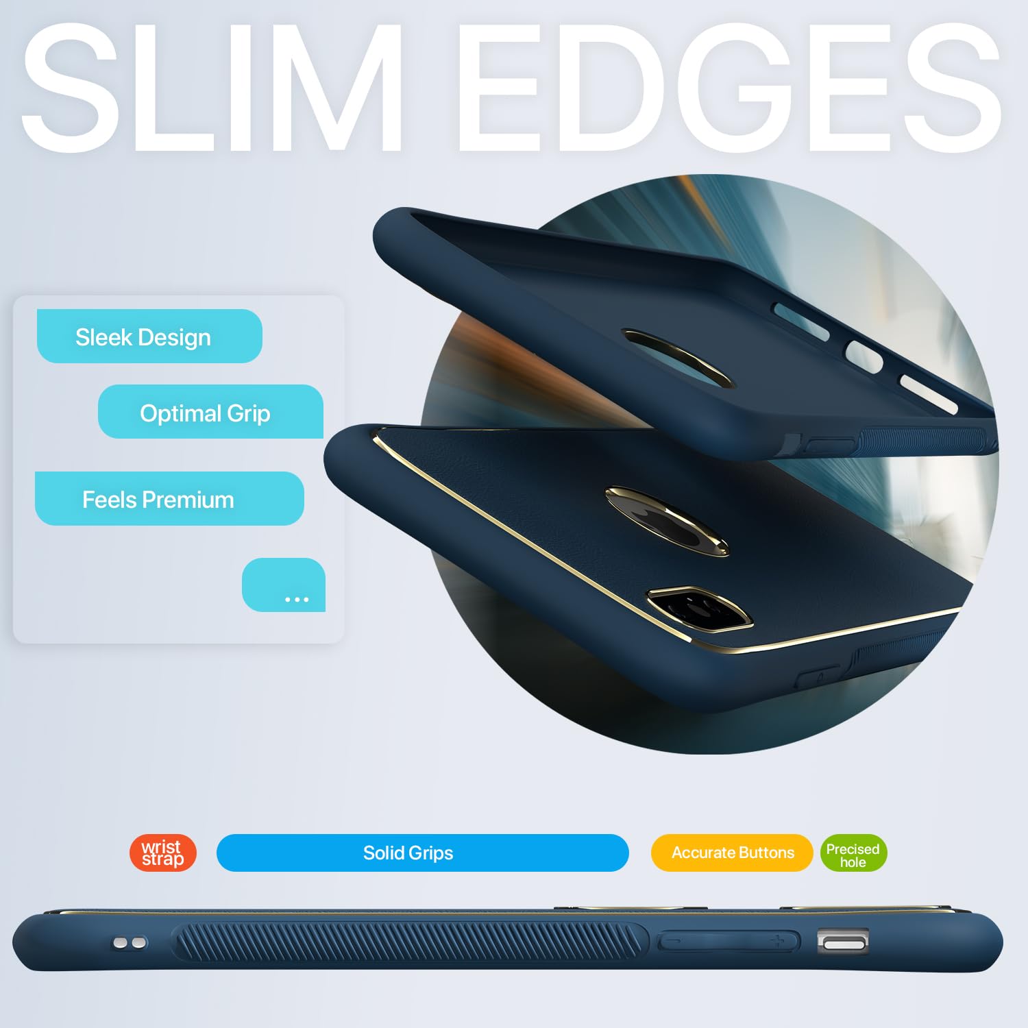 Pikkme blue phone cover for iPhone XS Max – photo 7