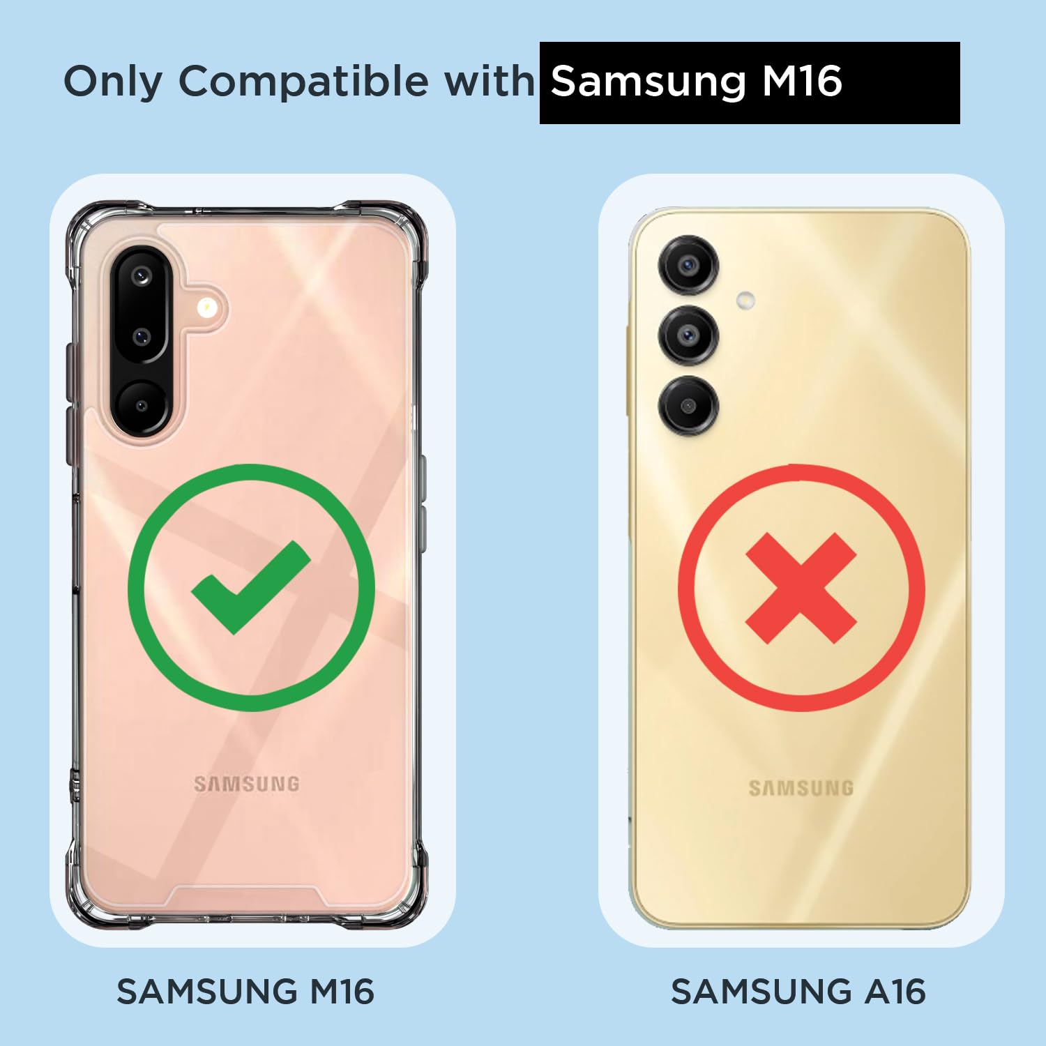 Hybrid Mobile back cover for Samsung M16 5G – Pikkme – photo 4