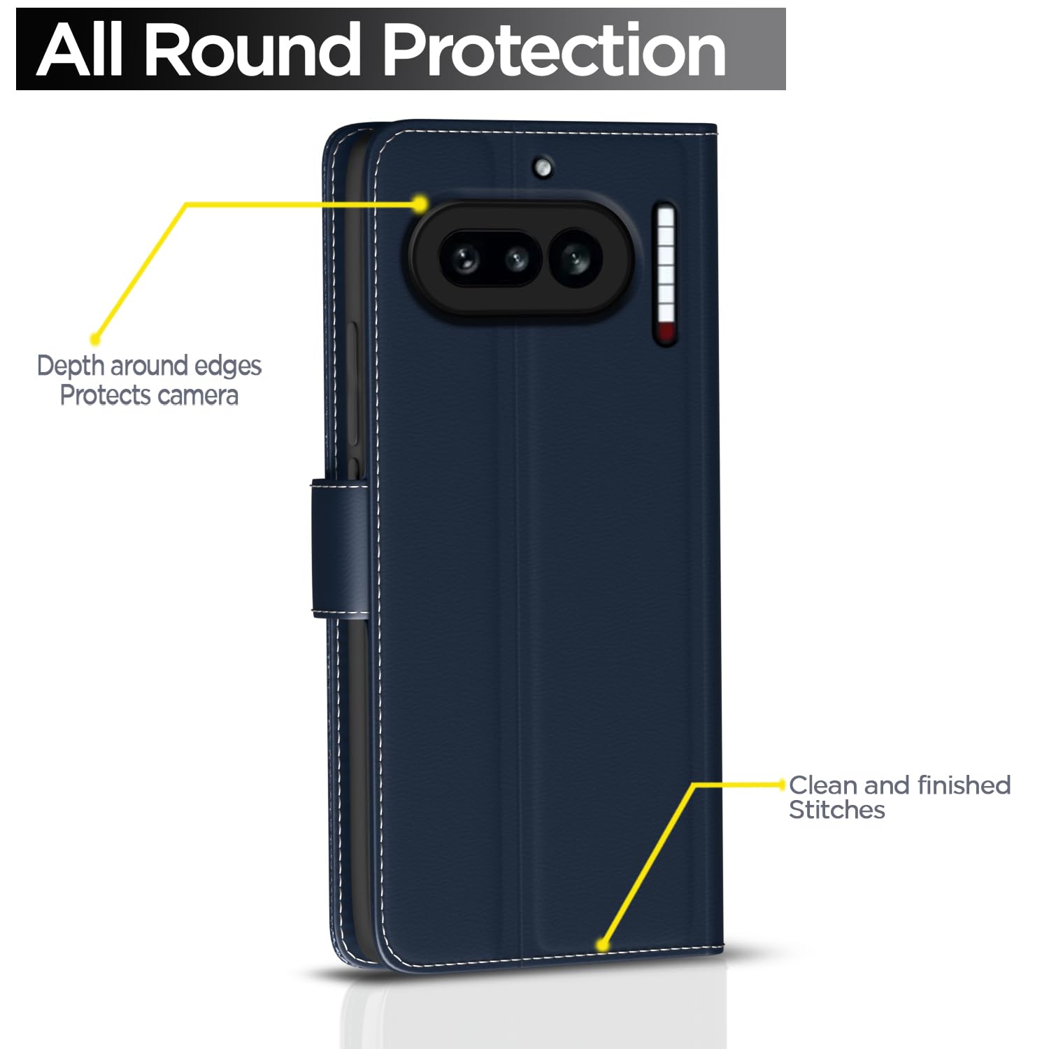 Blue flip case for Nothing Phone 4a 5G – Pikkme – photo 4