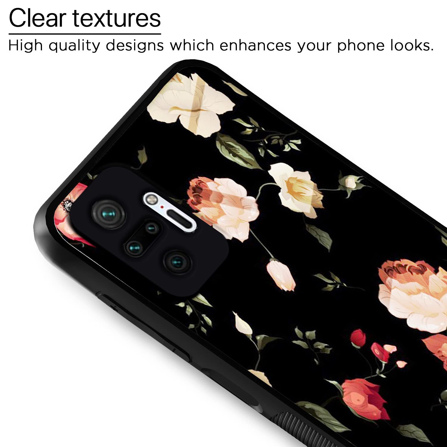 Pikkme Flower mobile back cover for Redmi Note 10 Pro/Note 10 Pro Max – photo 4