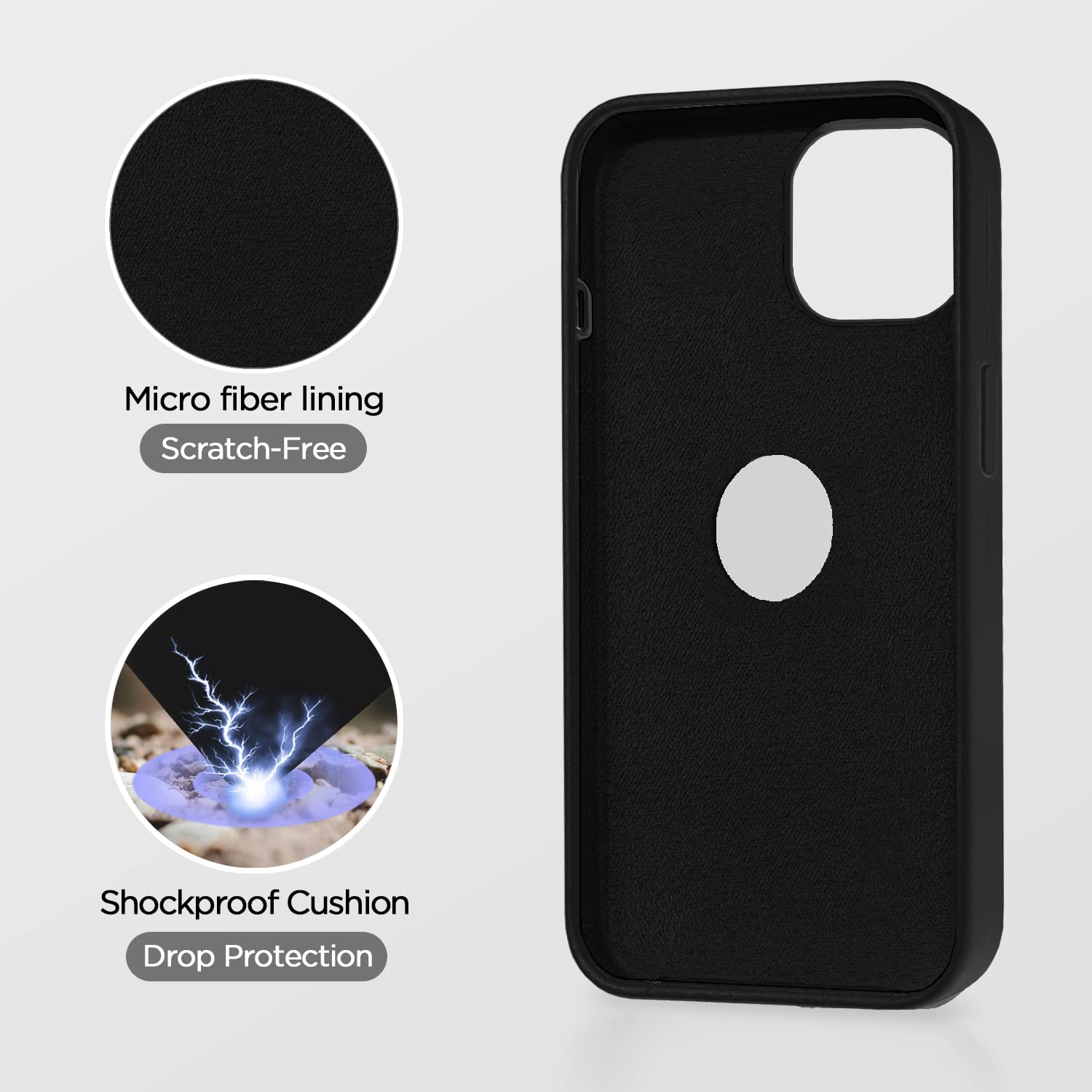 Pikkme iPhone 14 Pro black mobile back cover – photo 4