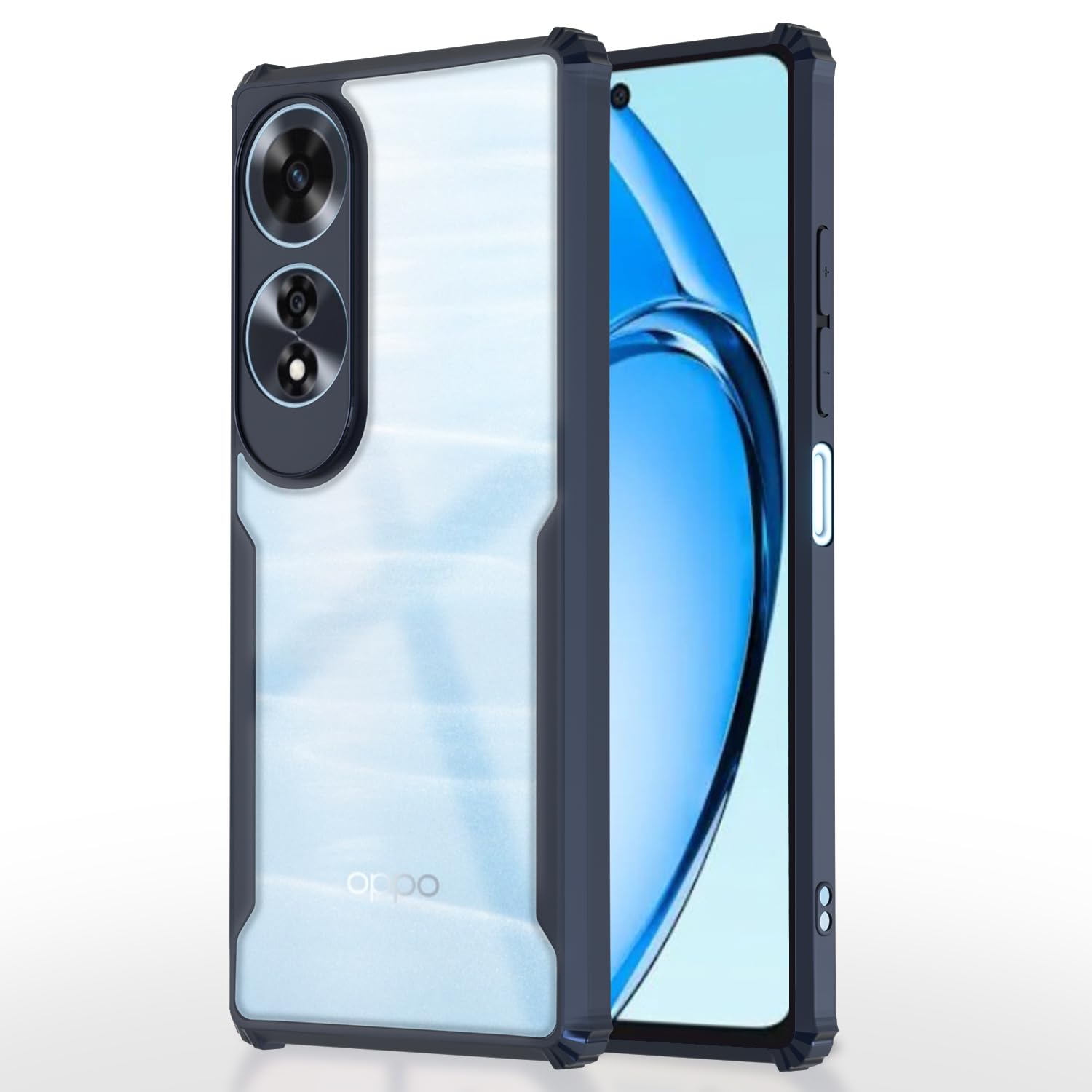 Blue phone cover for Oppo A60 4G – Pikkme