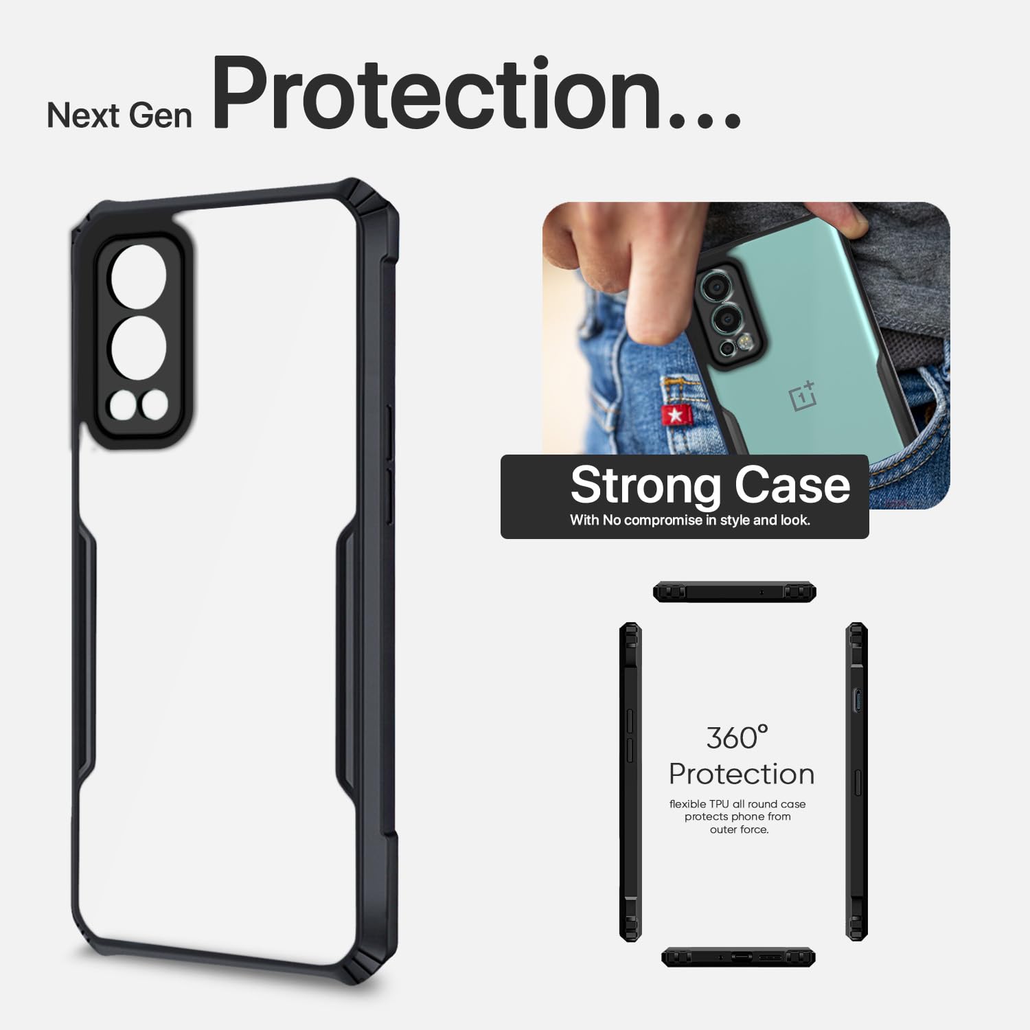 Pikkme black Eagle back cover for OnePlus Nord 2 5G – photo 7