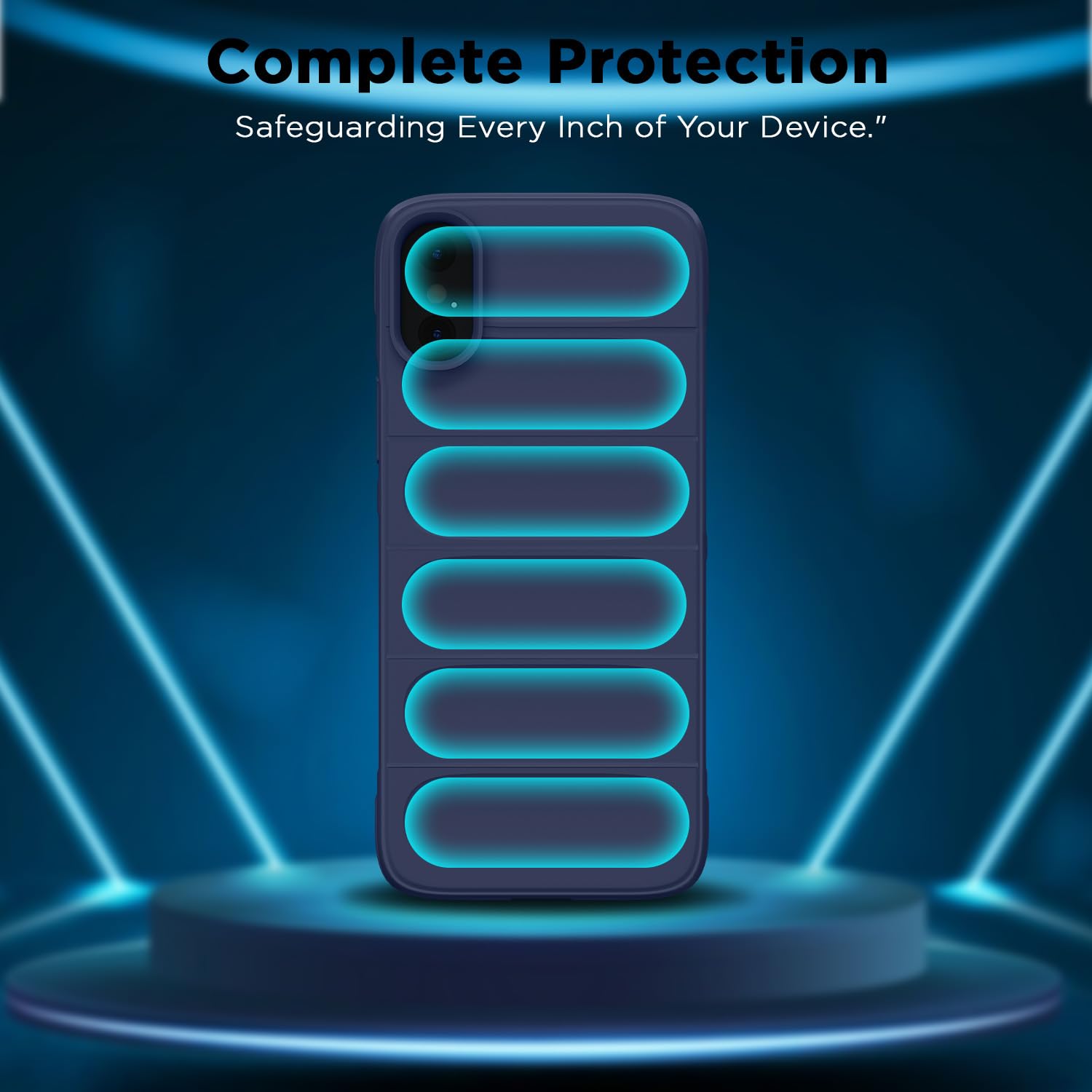 Pikkme blue phone cover for iPhone X/XS – photo 2