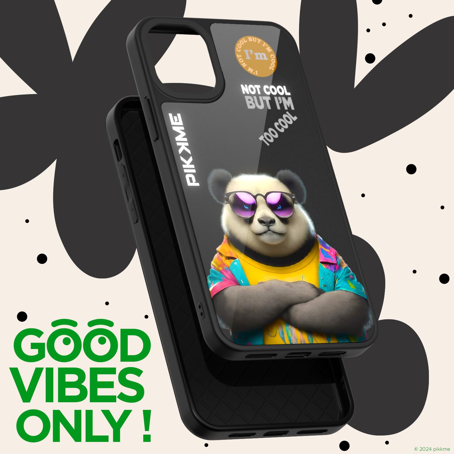 Pikkme Panda Swag phone cover for iPhone 11 – photo 3