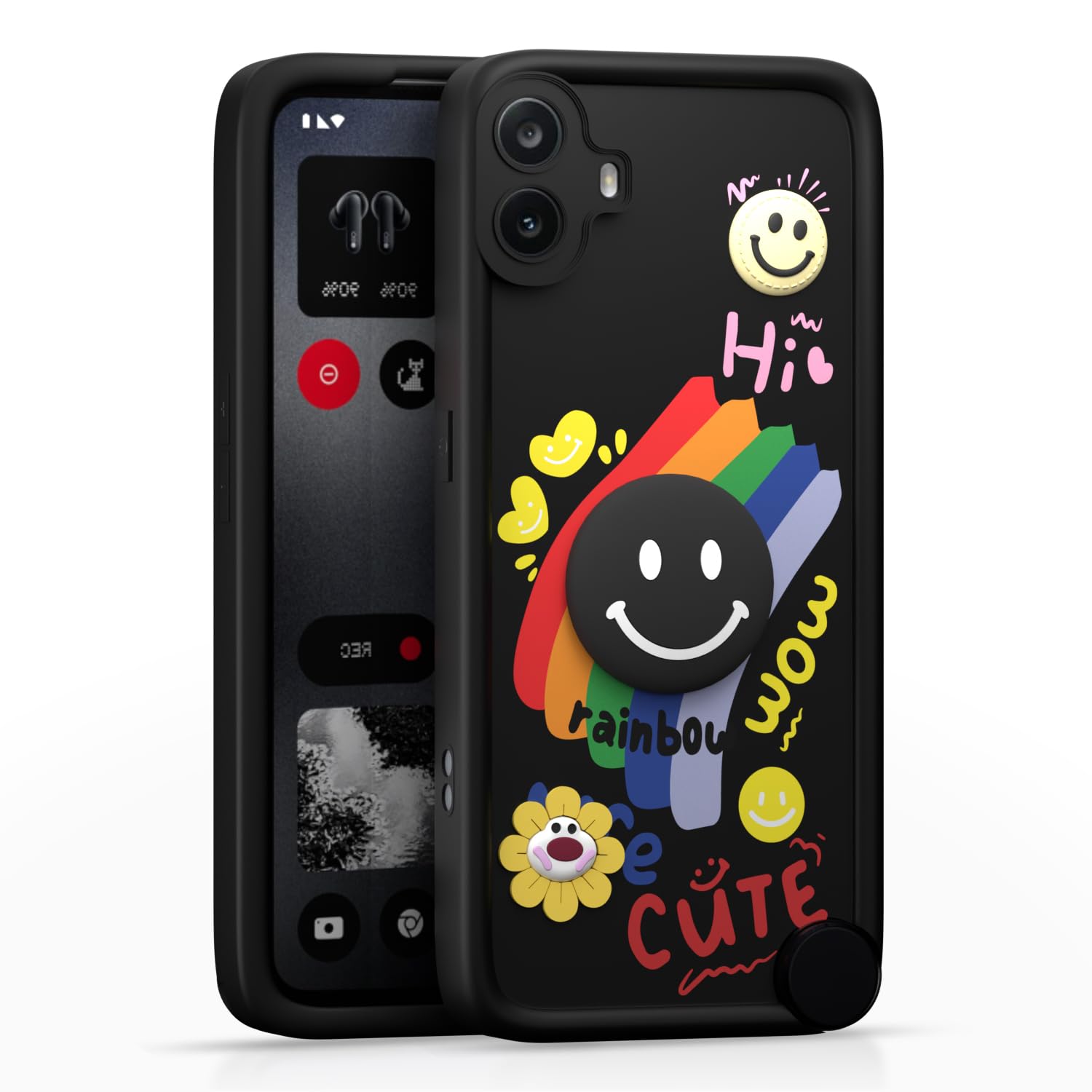 CMF Phone 1 phone cover in black by Pikkme