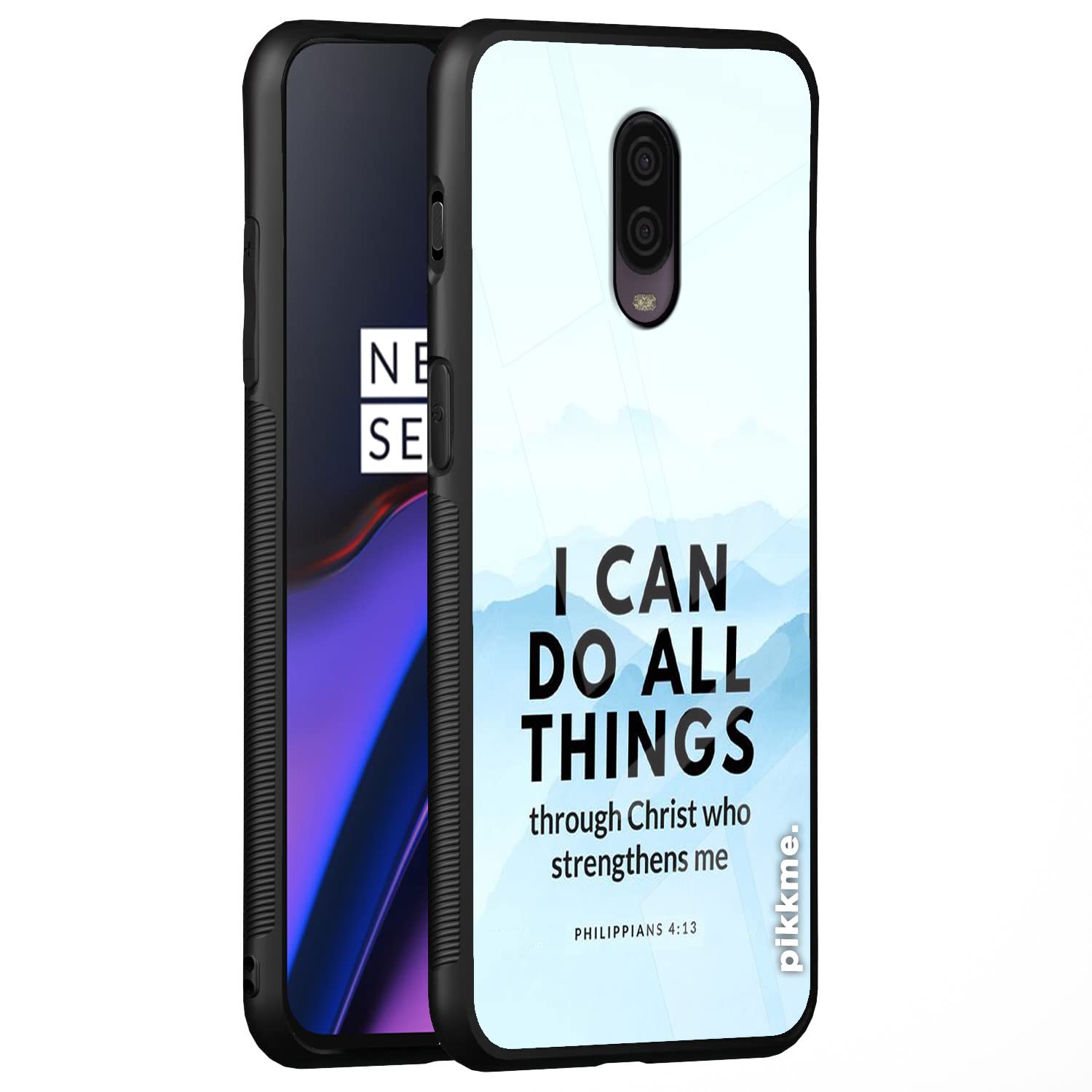 OnePlus 7 Hybrid mobile back cover by Pikkme
