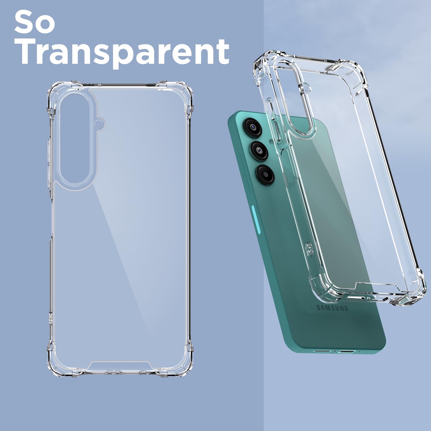 Pikkme Samsung M17/A17/F17 5G transparent phone cover – photo 2