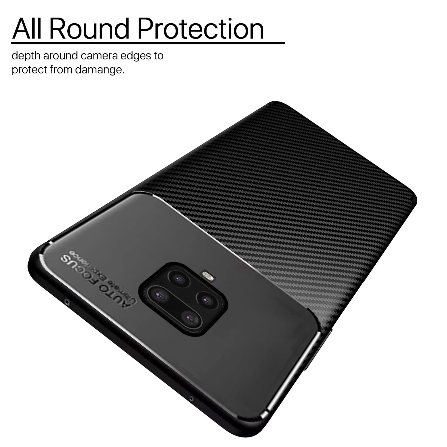 Pikkme black back cover for Redmi Note 10 Lite/Note 9 Pro/Pro Max/Poco M2 Pro – photo 2