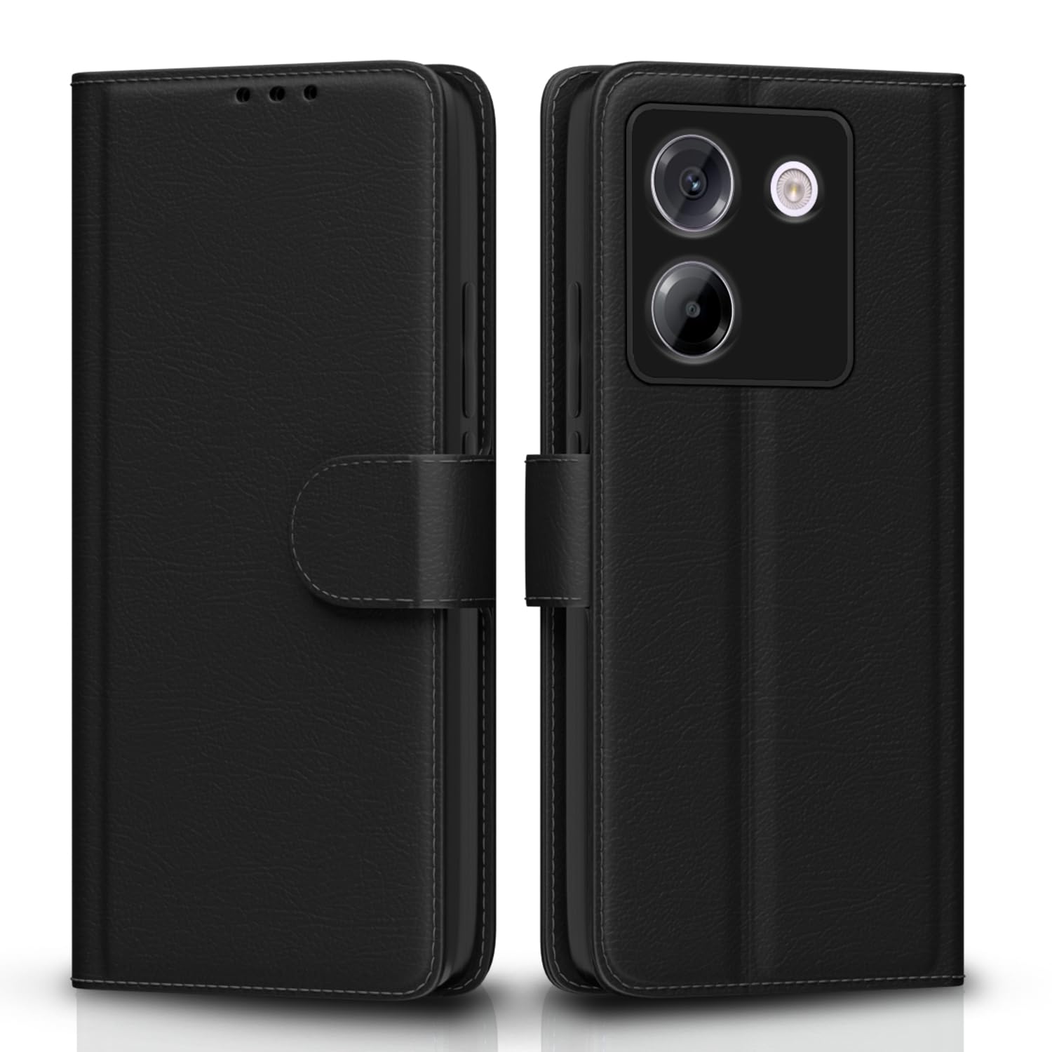 Pikkme POCO M7 Pro 5G Wallet black flip cover