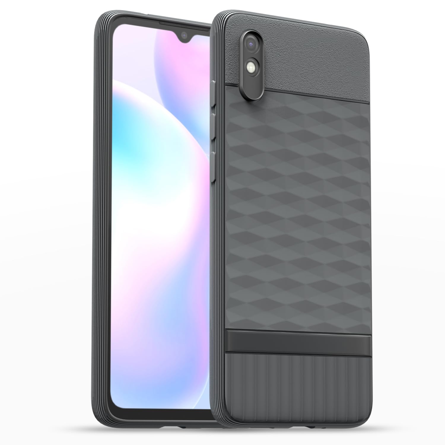 Redmi 9A / 9i / 9A Sport Gencase Back Cover - Grey