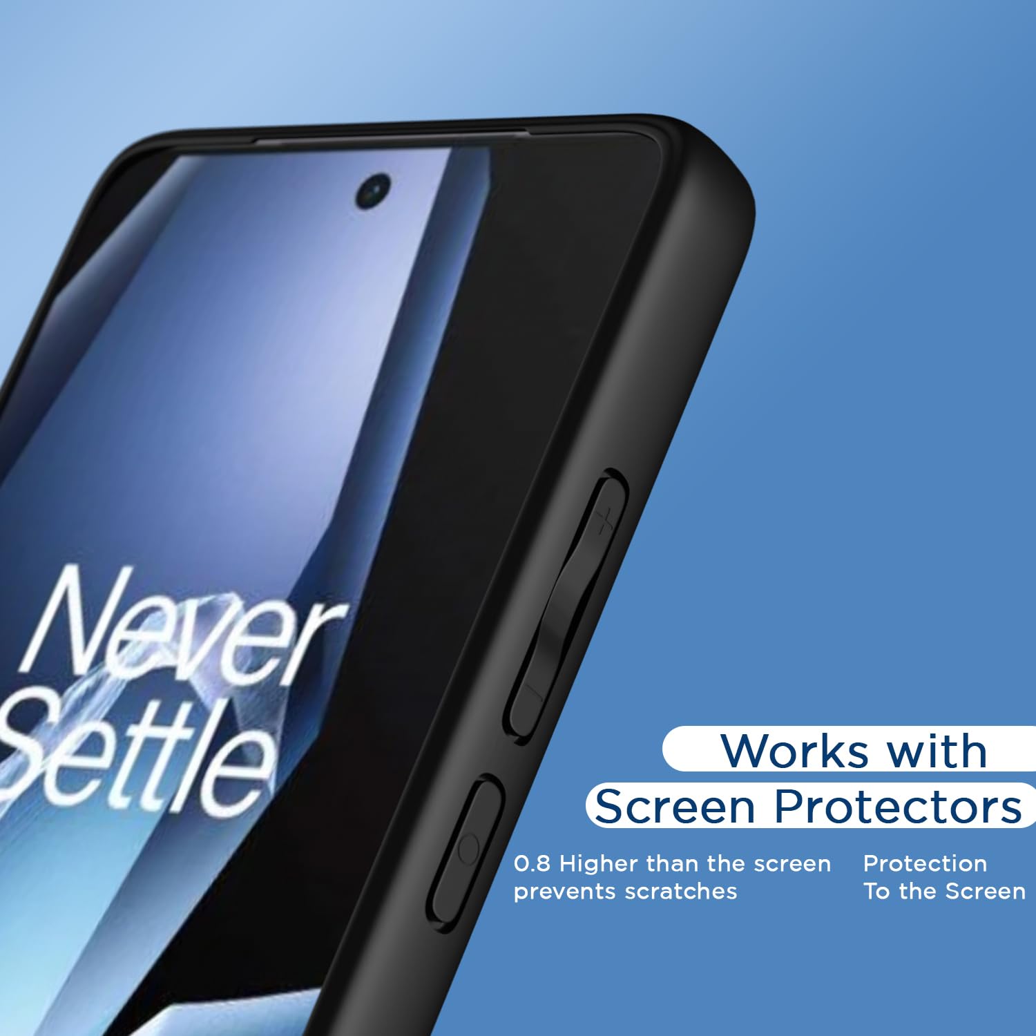 OnePlus 13R 5G Hybrid mobile cover in black by Pikkme – photo 7
