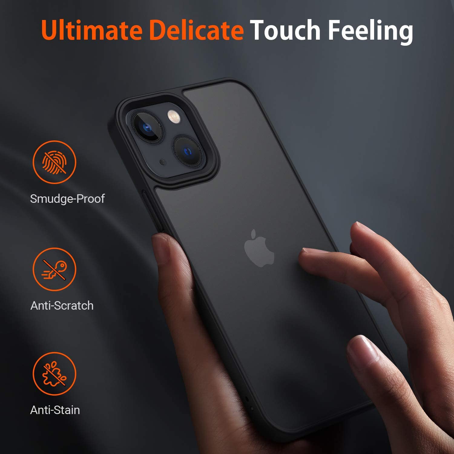 Pikkme black mobile back cover for iPhone 13 Mini – photo 4