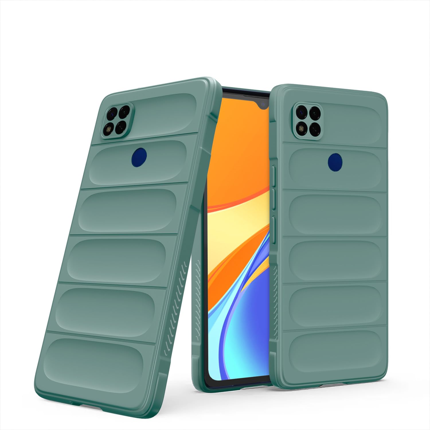Pikkme Redmi 9/9C/9, Poco C31 green phone cover