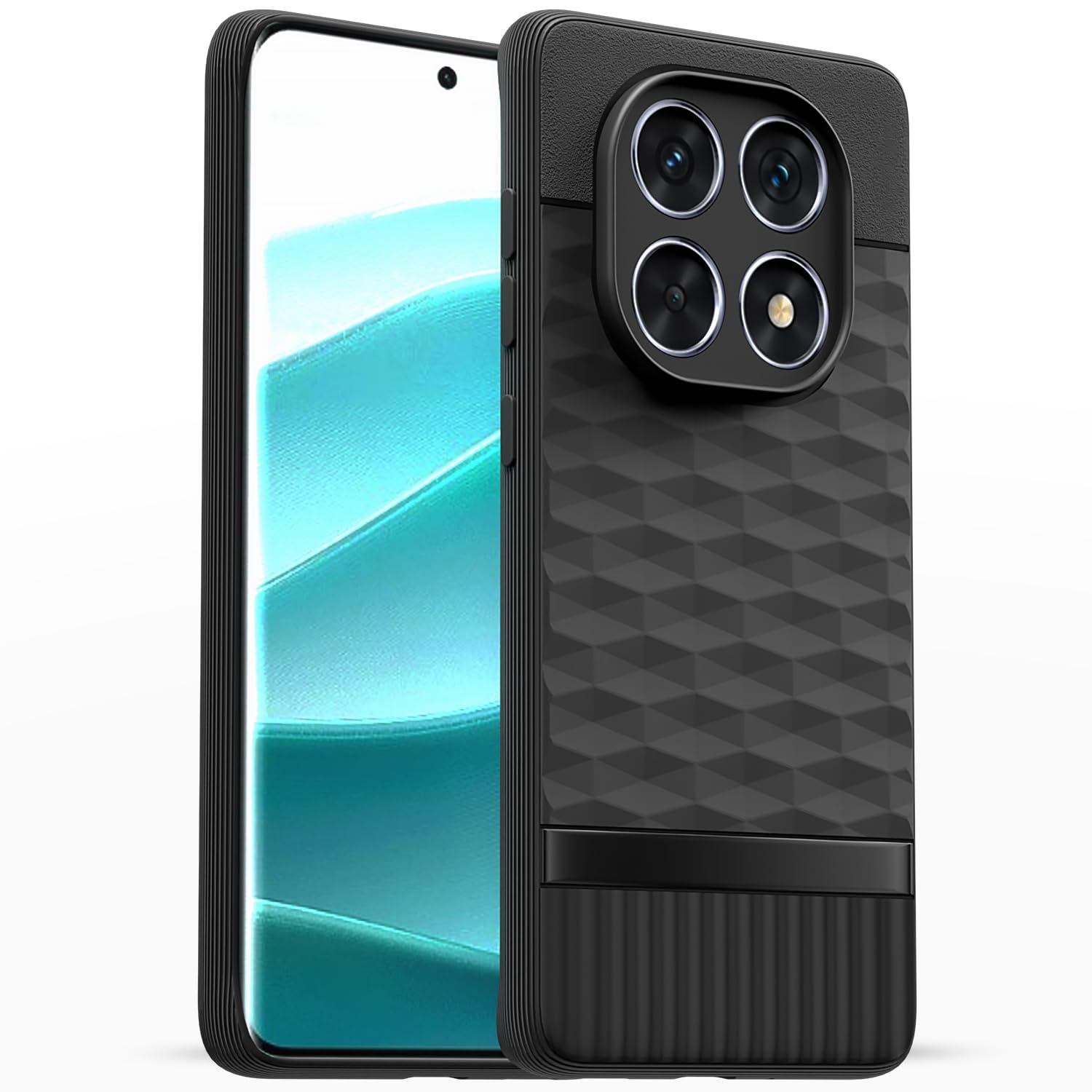 Redmi Note 14 Pro 5G Gencase Back Cover - Black