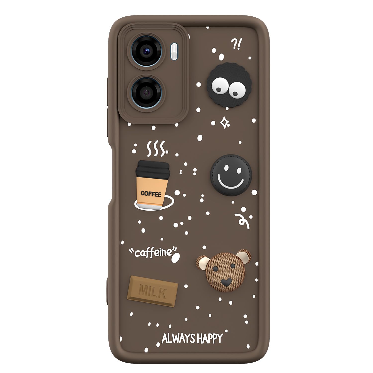 Brown back cover for Moto G06 Power – Pikkme – photo 7