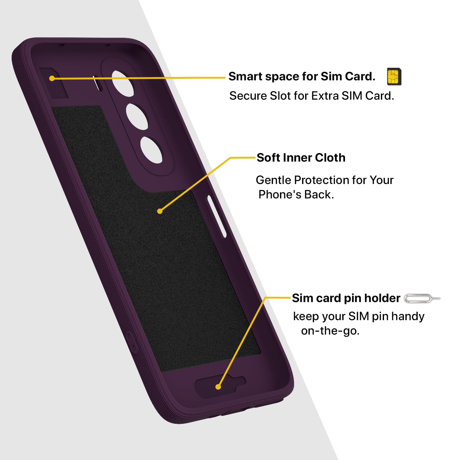 Pikkme Realme P4x 5G MagSafe purple mobile cover – photo 6