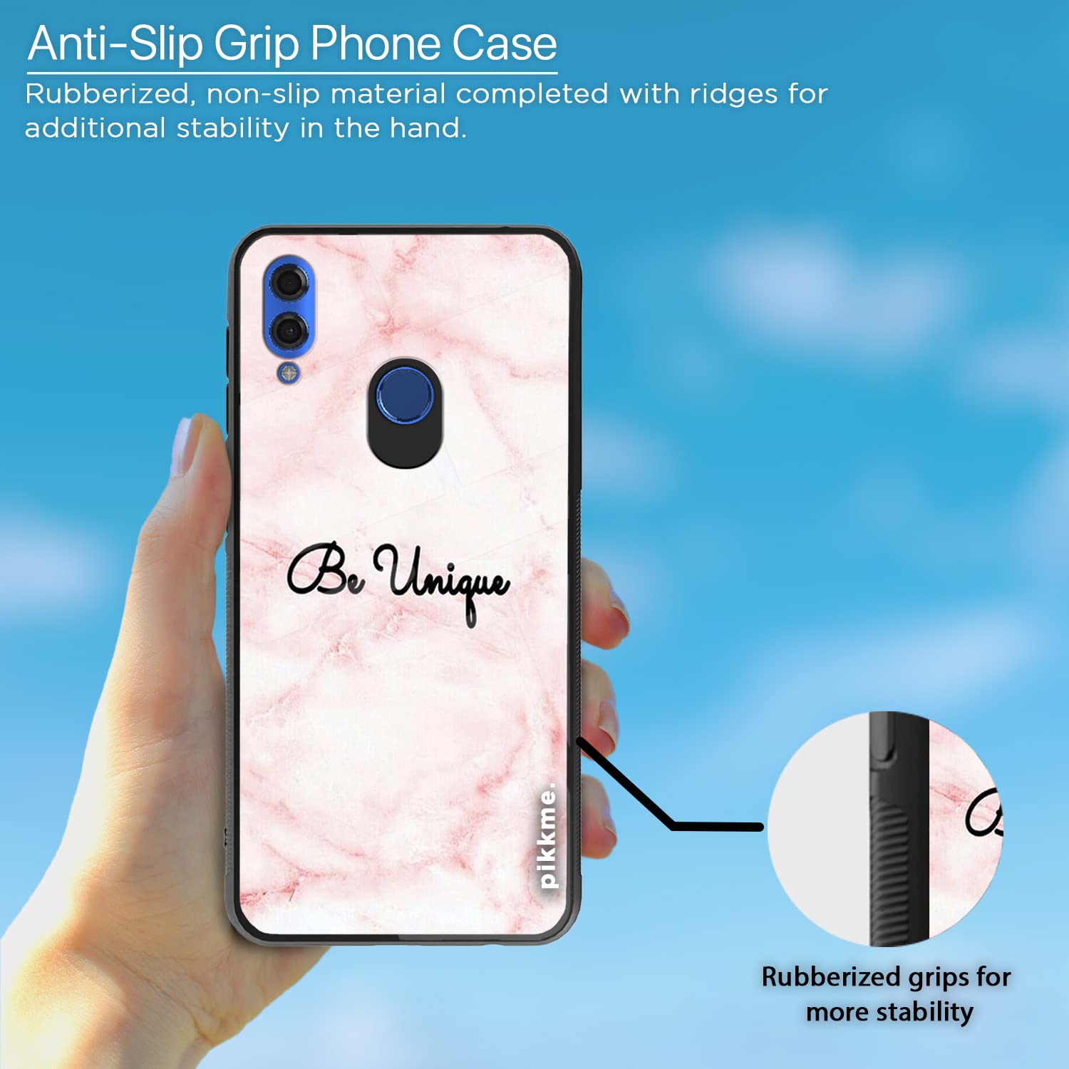 Honor 10 Lite Hybrid mobile back cover by Pikkme – photo 5