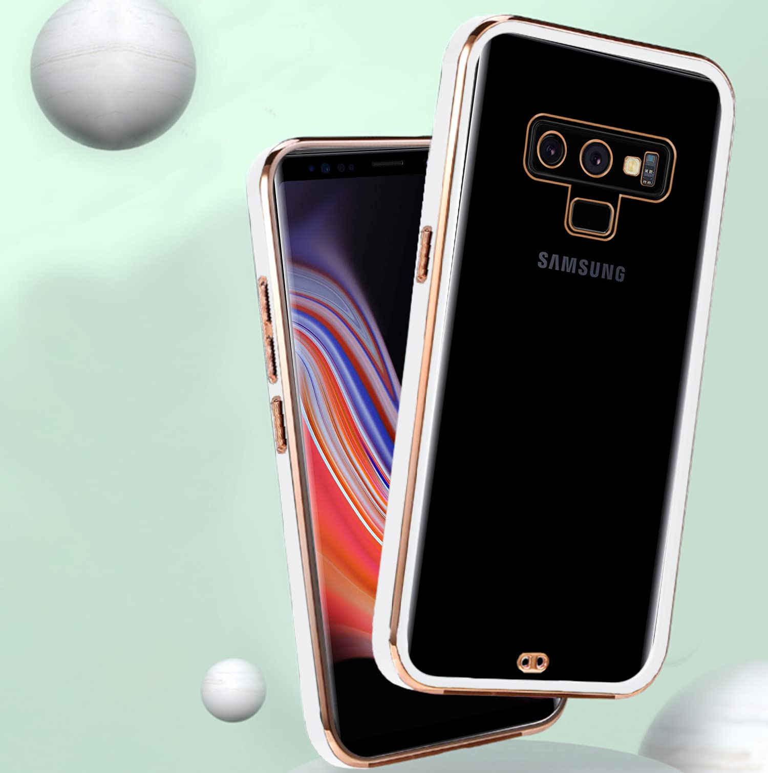 Pikkme white mobile cover for Samsung Note 9 – photo 2