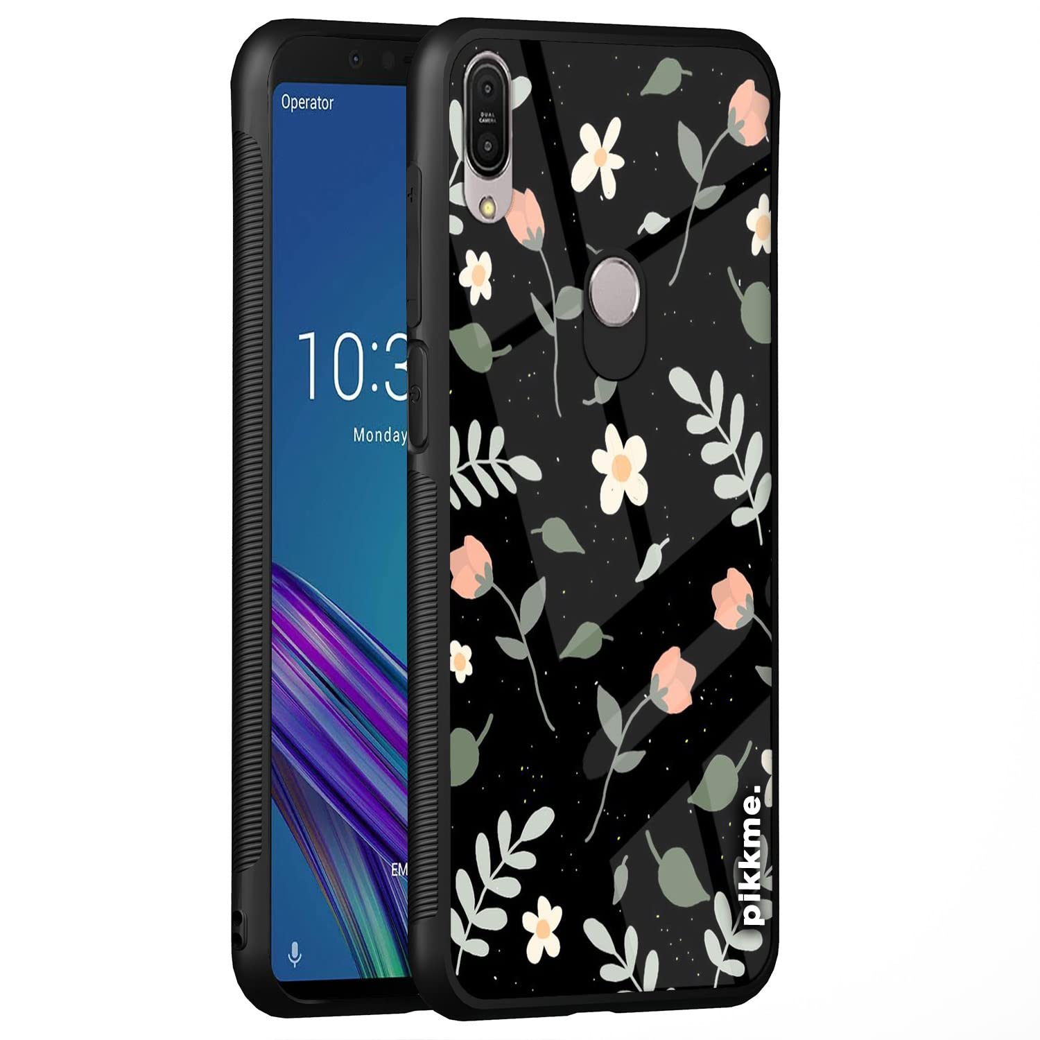 Pikkme Flower mobile back cover for Asus