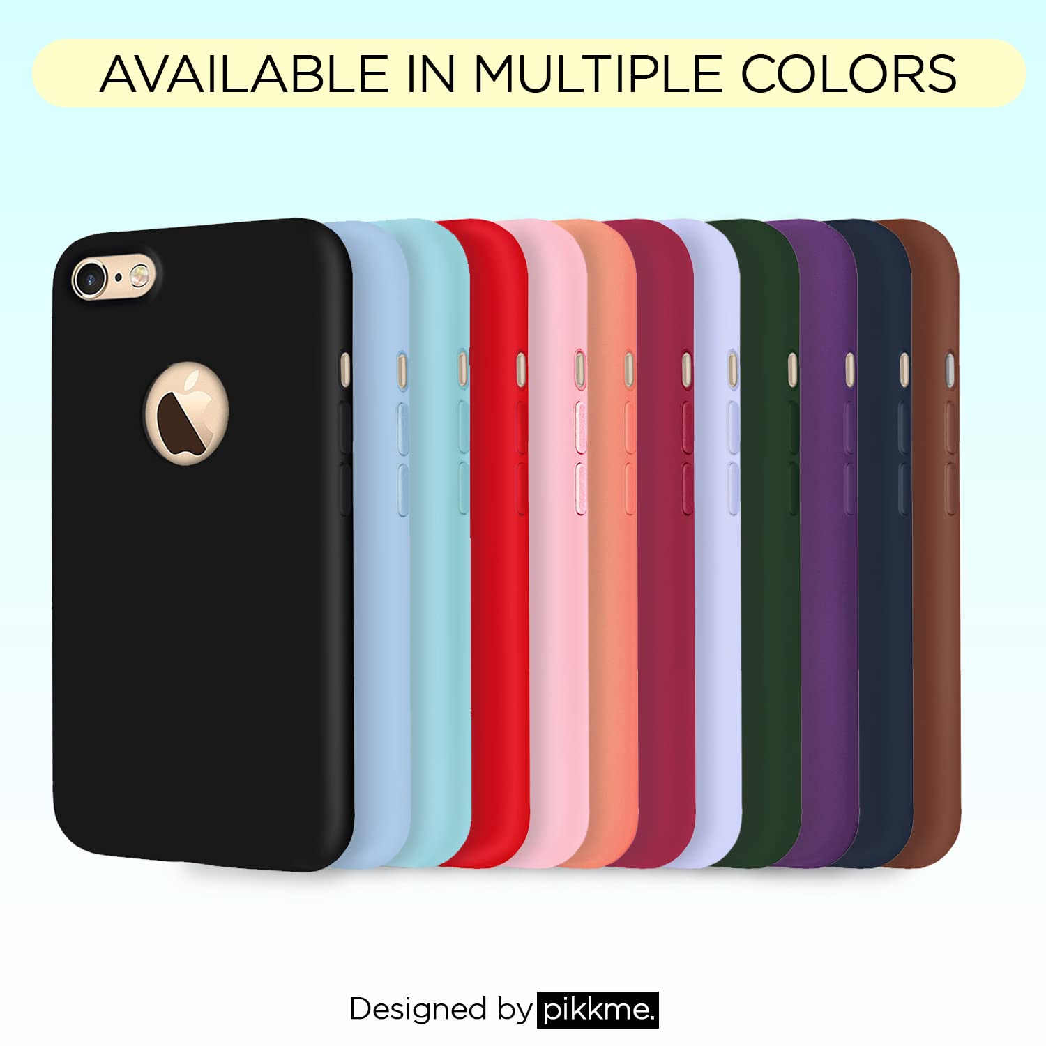 Pikkme iPhone 6 / 6S Super Soft Silicone Back Cover (Lilac)