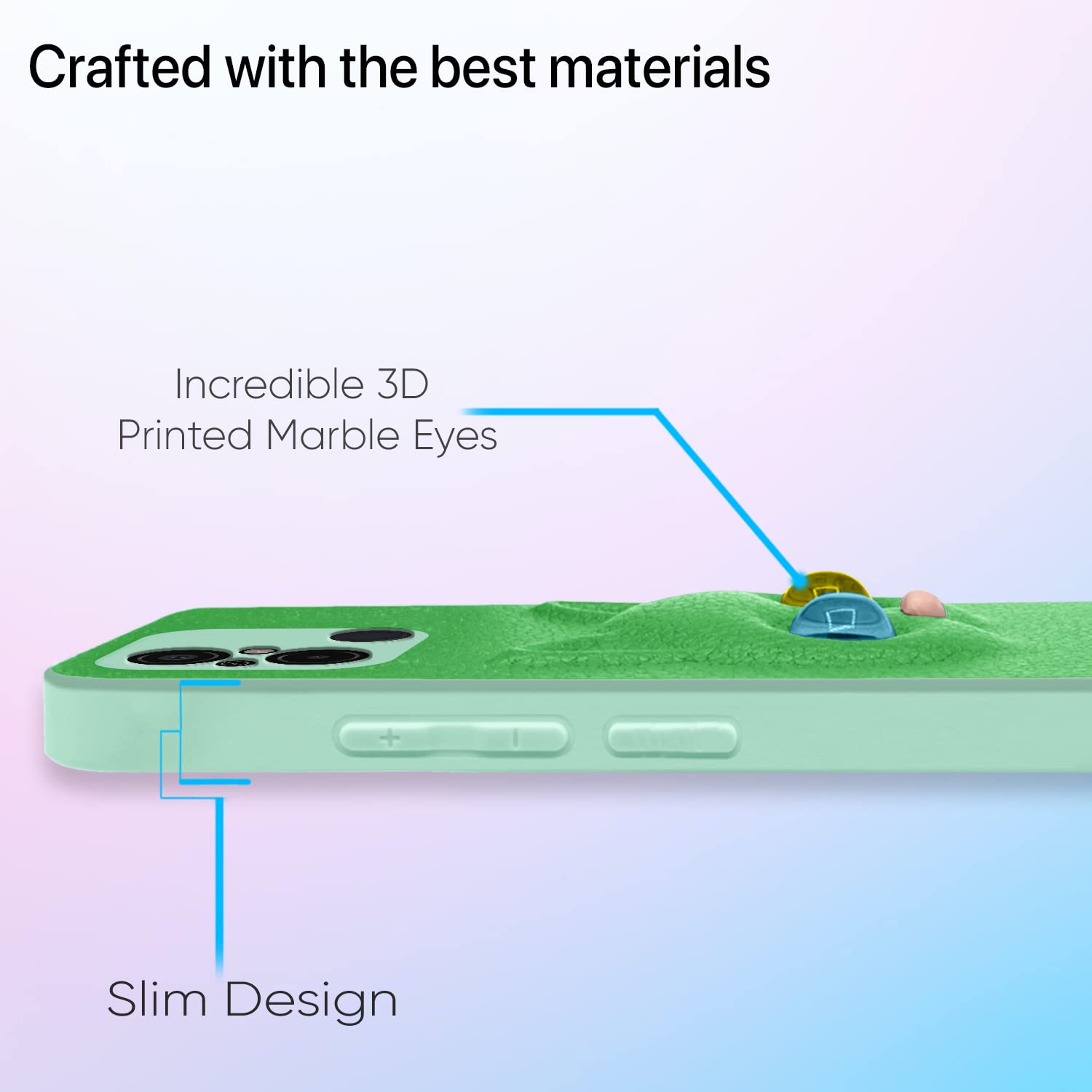 Pikkme green back cover for Redmi 12C/Poco C55 – photo 4