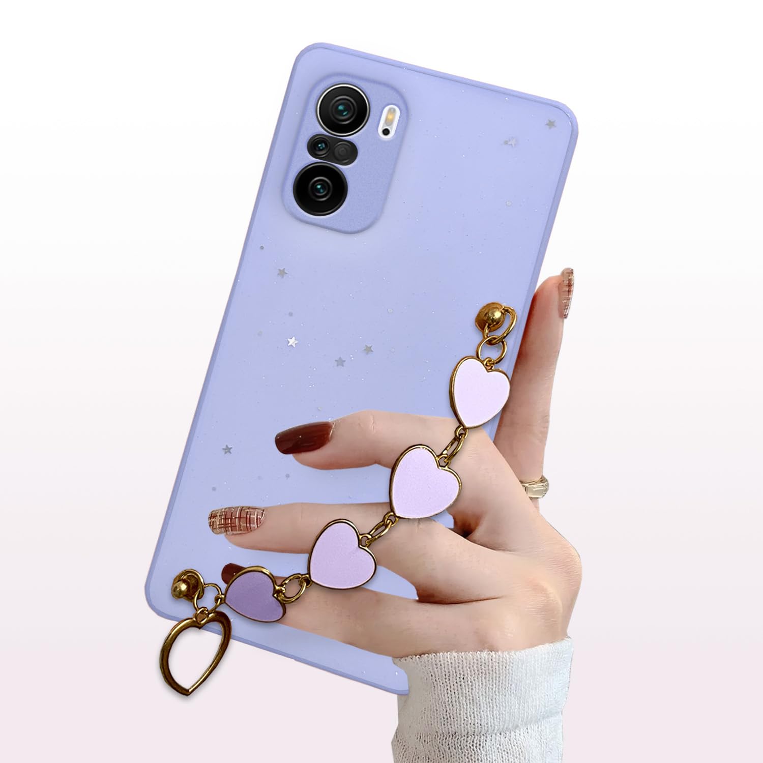 Mi 11X/11X Pro Chain mobile back cover in purple by Pikkme – photo 3