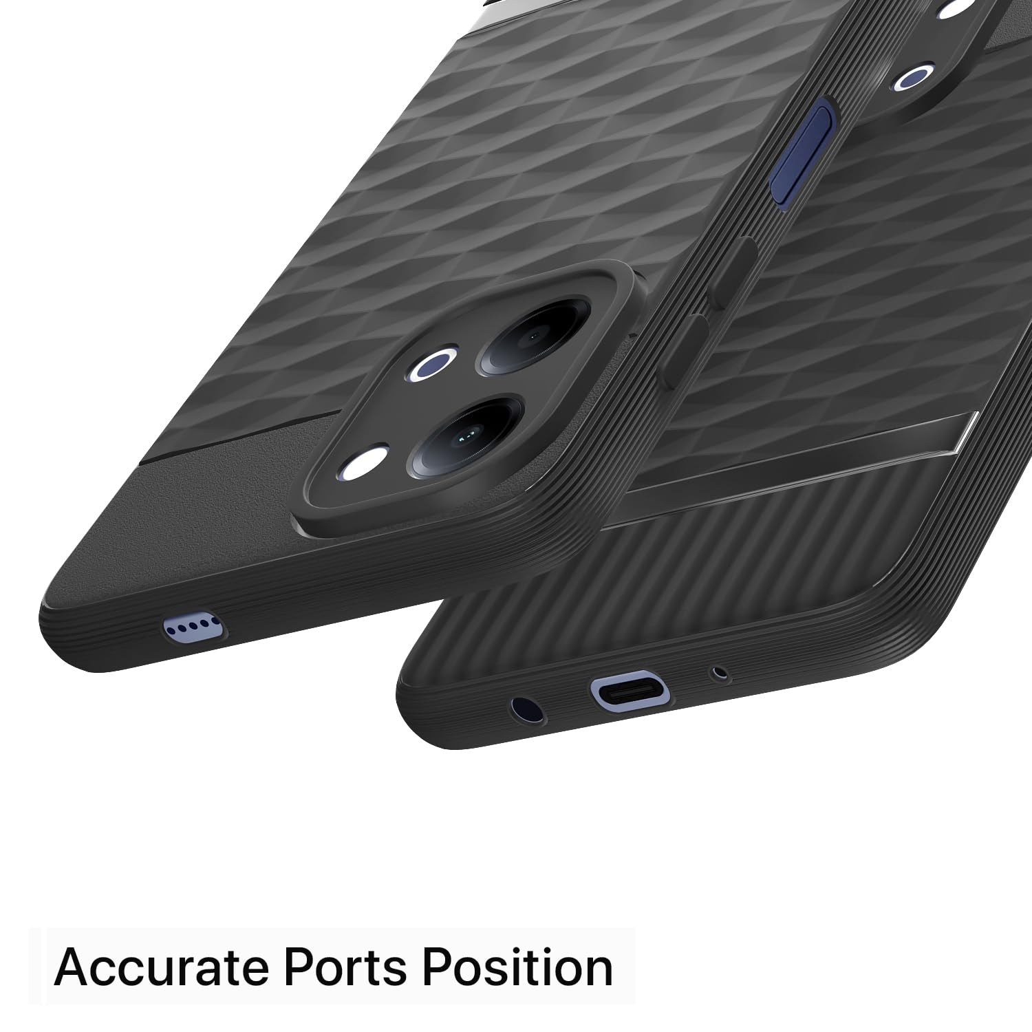 Pikkme black phone cover for Vivo Y11/T5 Lite 5G – photo 4