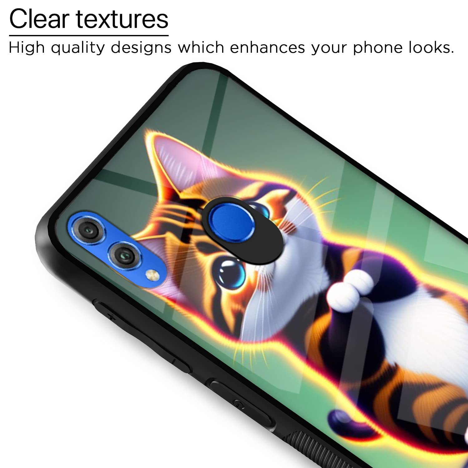 Honor 8X Cat phone cover by Pikkme – photo 4