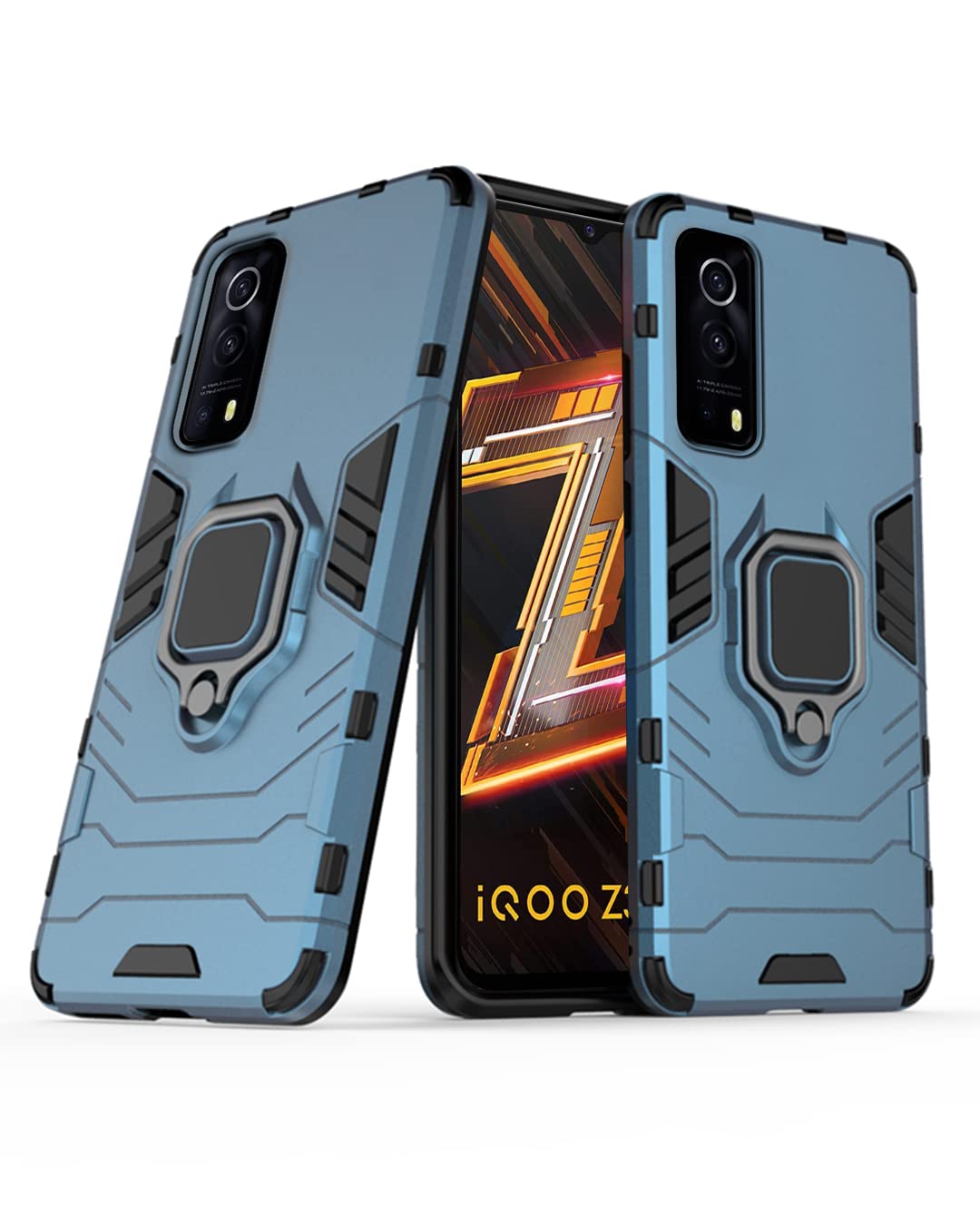 iQOO Z3 5G phone cover in blue by Pikkme – photo 5